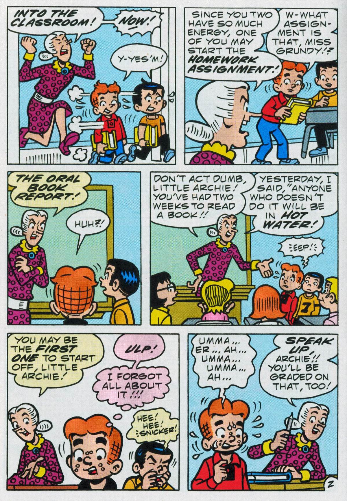Read online Archie's Double Digest Magazine comic -  Issue #161 - 126