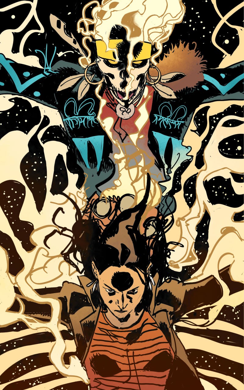 Read online Ghost Rider: Kushala Infinity Comic comic -  Issue #6 - 110