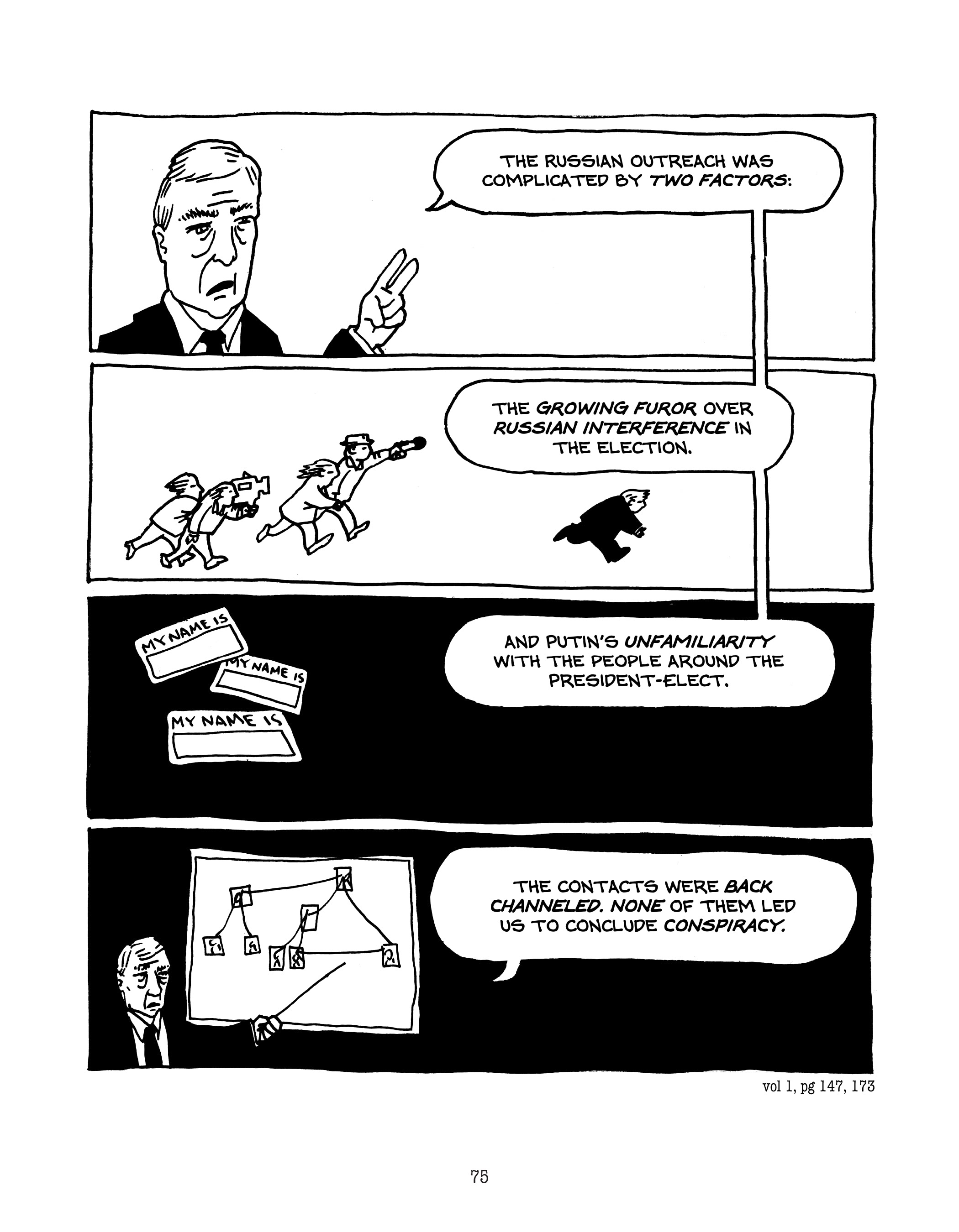 Read online The Mueller Report Graphic Novel comic -  Issue # TPB (Part 1) - 73