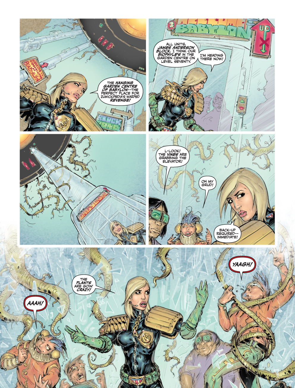 Read online Judge Dredd Megazine (Vol. 5) comic -  Issue #278 - 56
