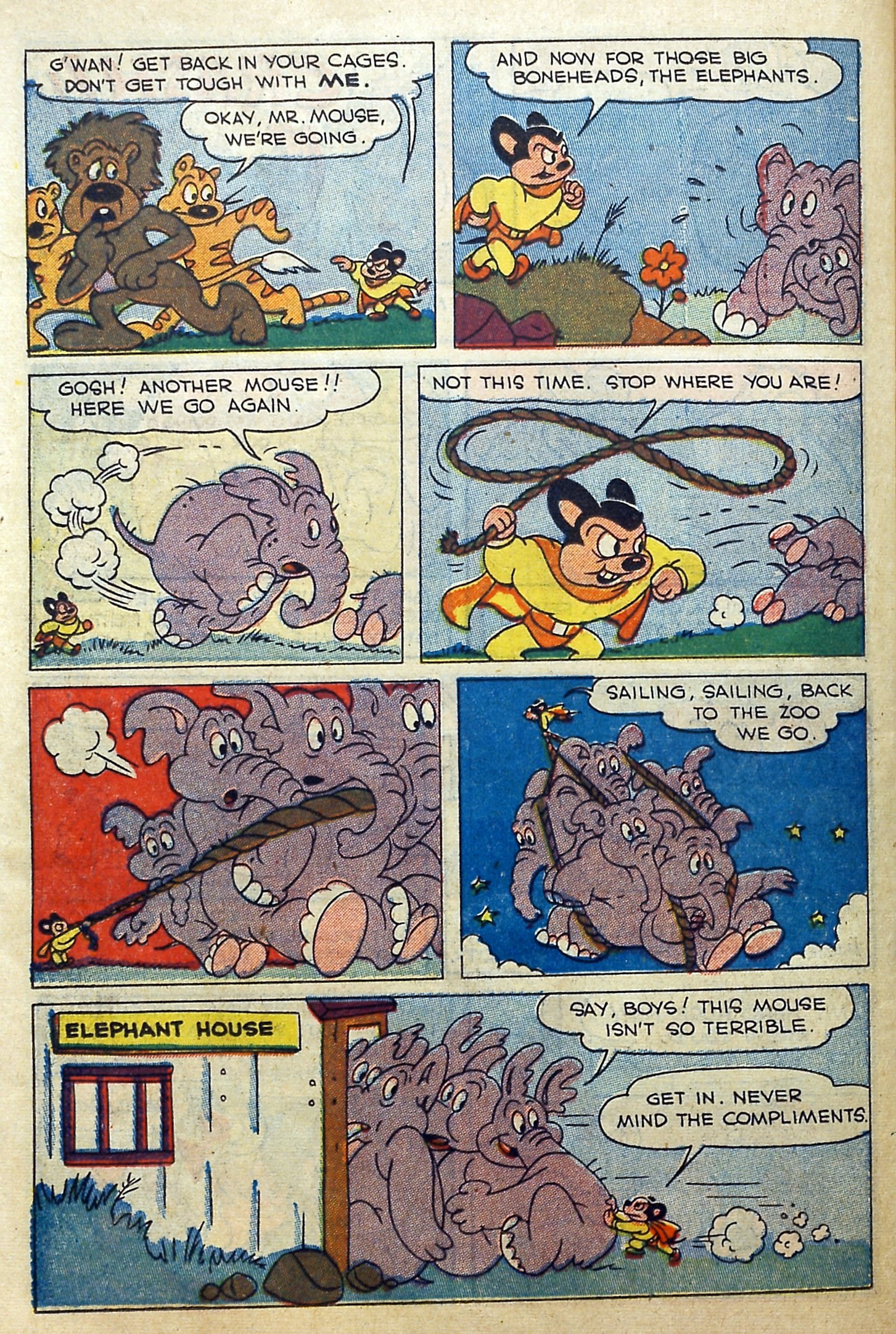 Read online Paul Terry's Mighty Mouse Comics comic -  Issue #13 - 26