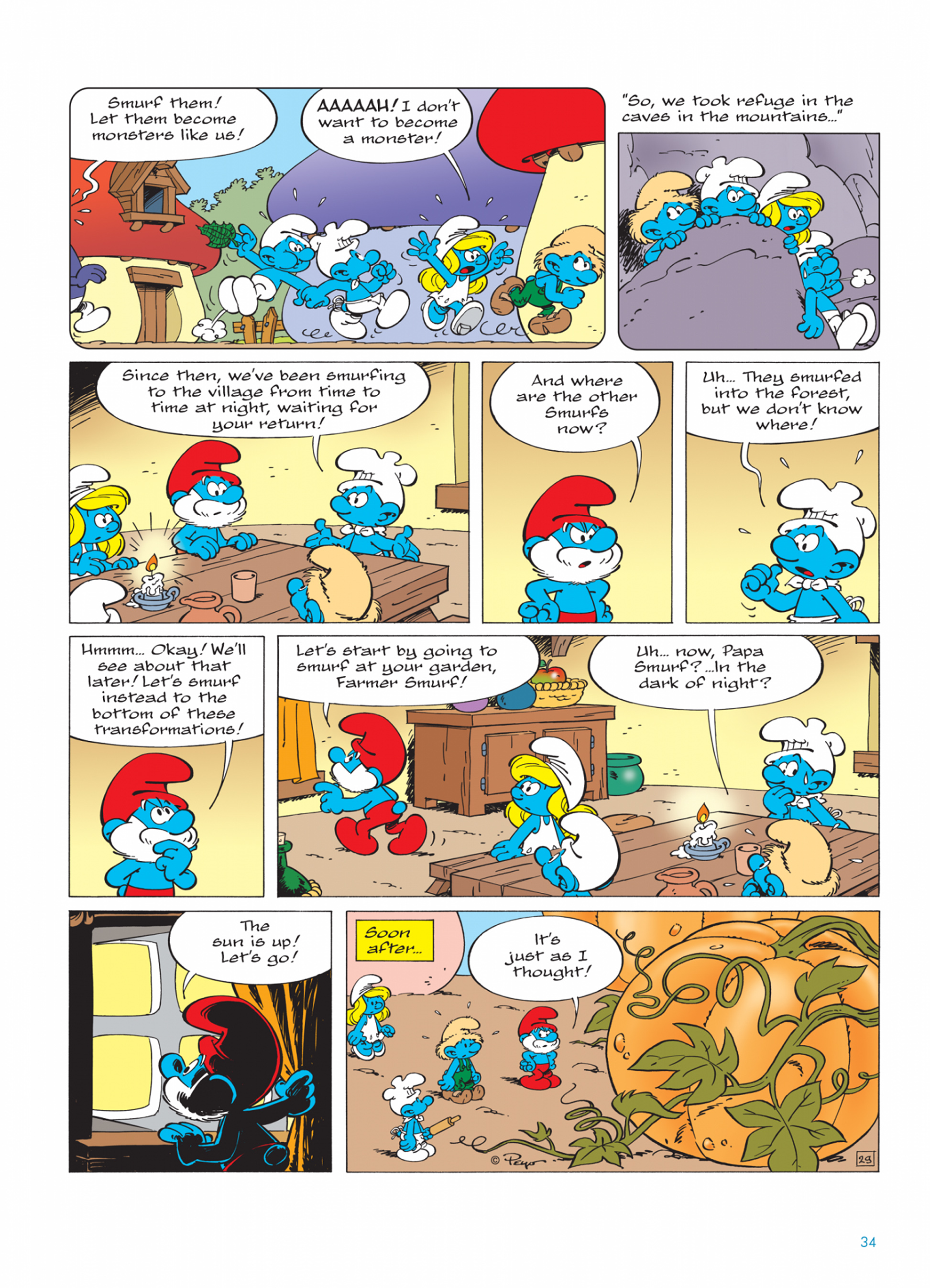 Read online The Smurfs comic -  Issue #26 - 34