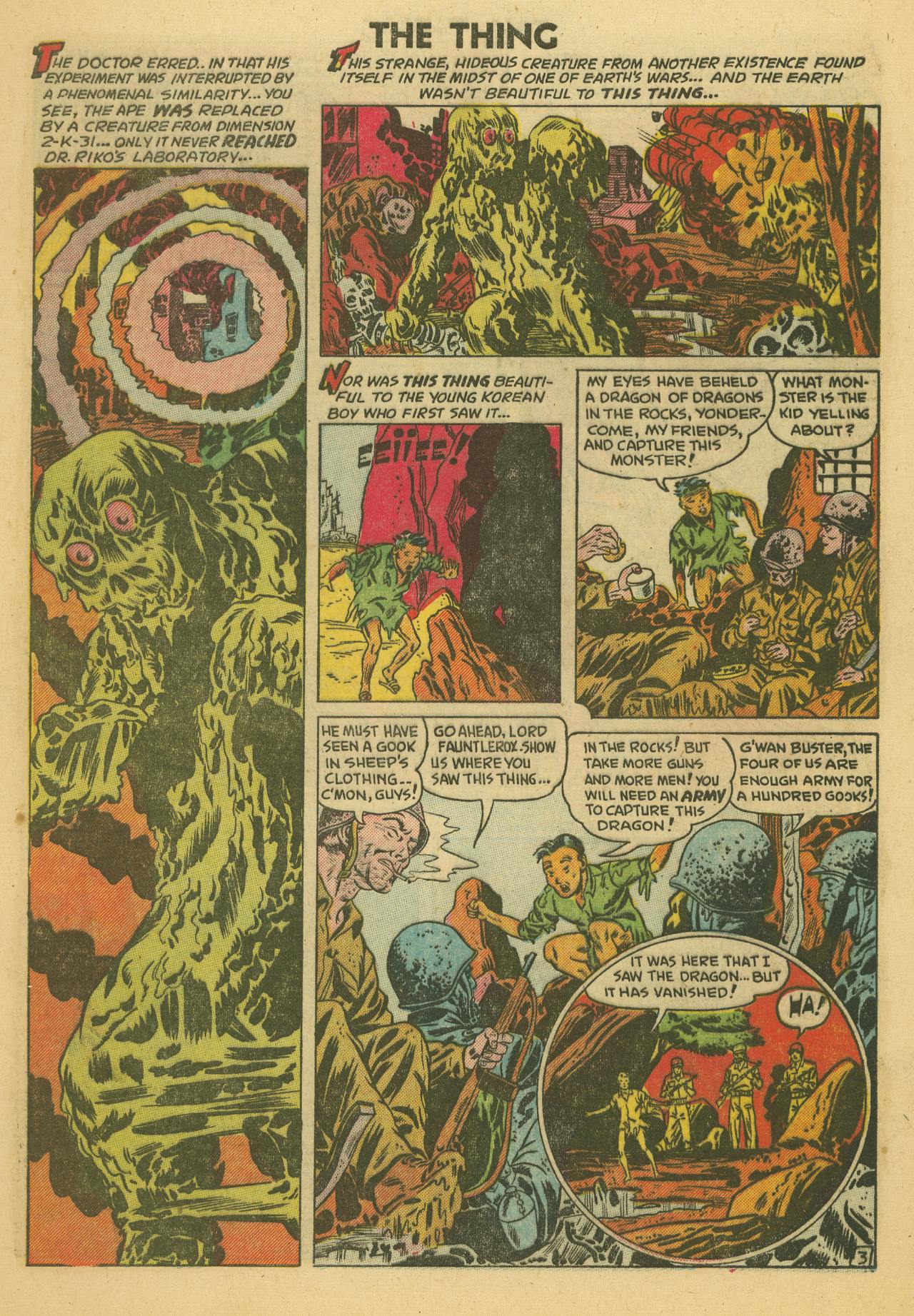 Read online The Thing! (1952) comic -  Issue #1 - 5