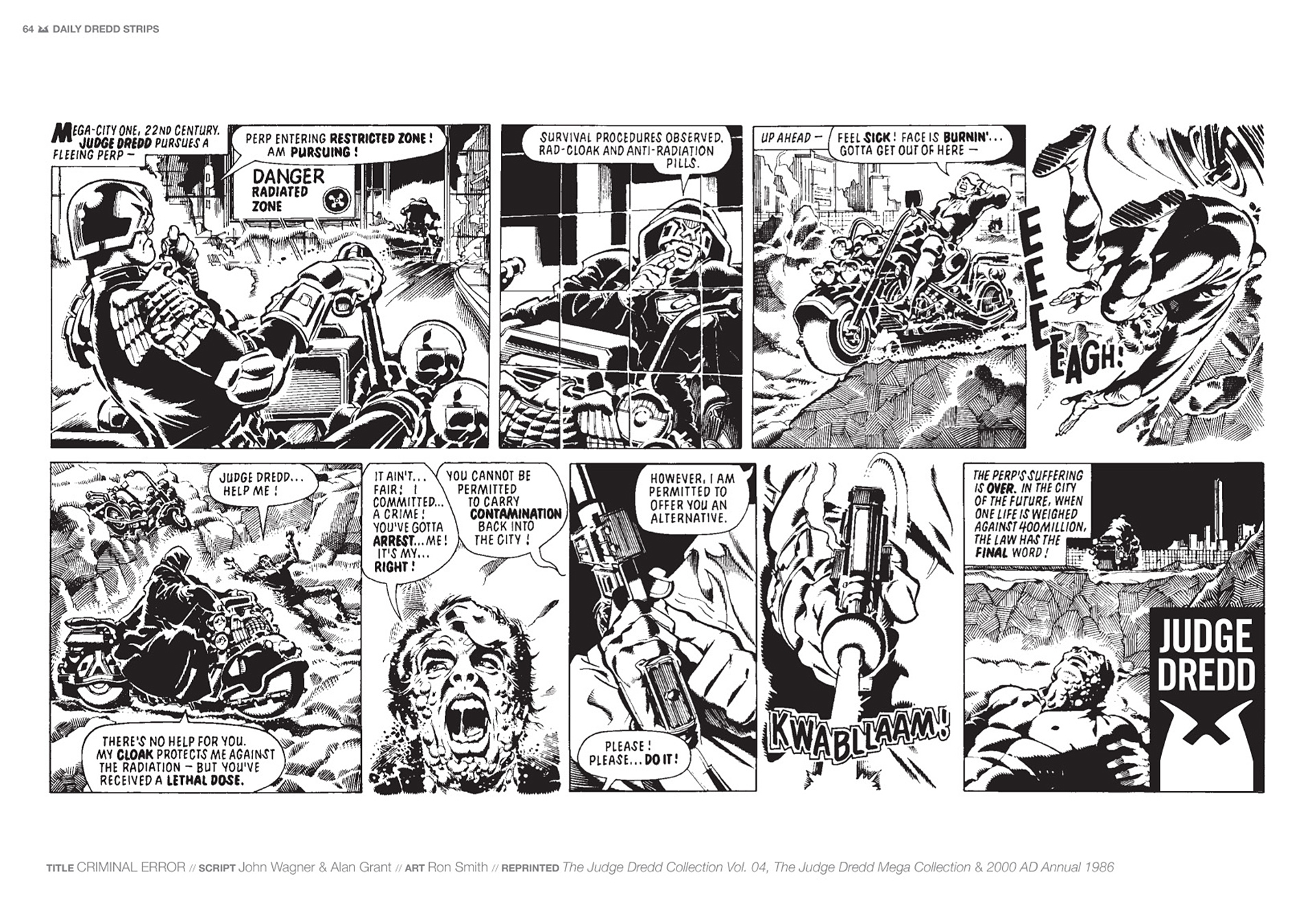 Read online Judge Dredd: The Daily Dredds comic -  Issue # TPB 1 - 67