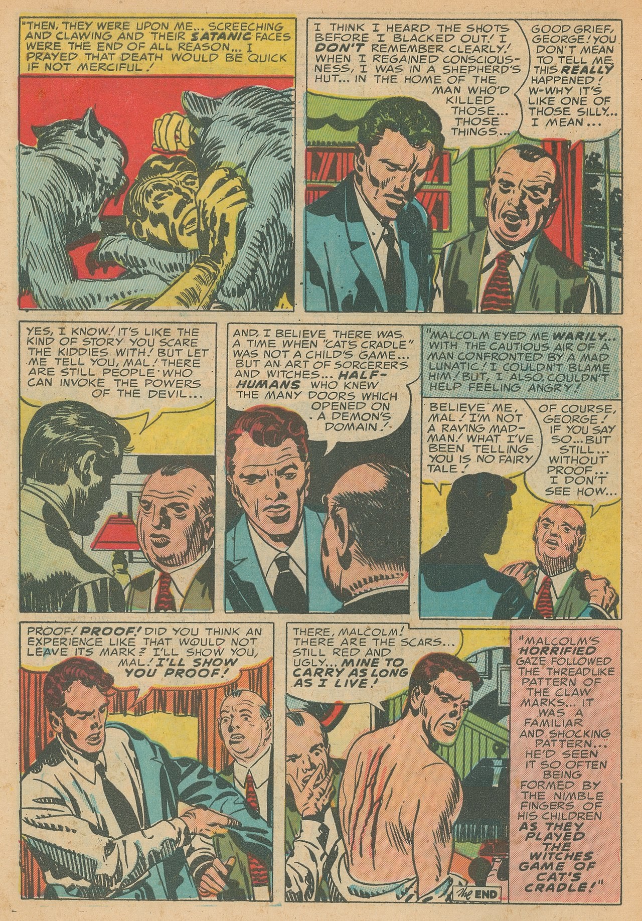Read online Black Magic (1950) comic -  Issue #27 - 8