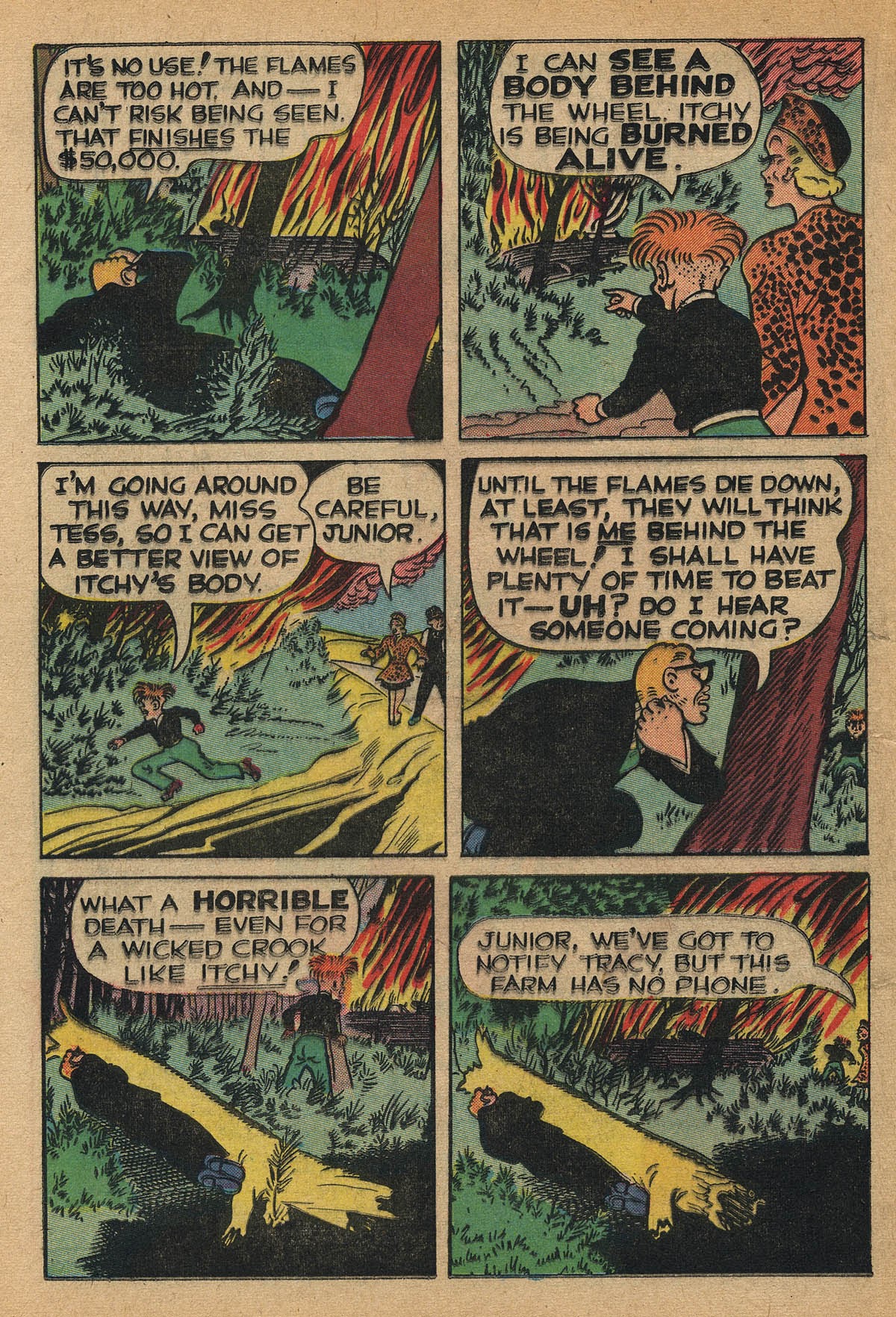 Read online Dick Tracy comic -  Issue #38 - 18