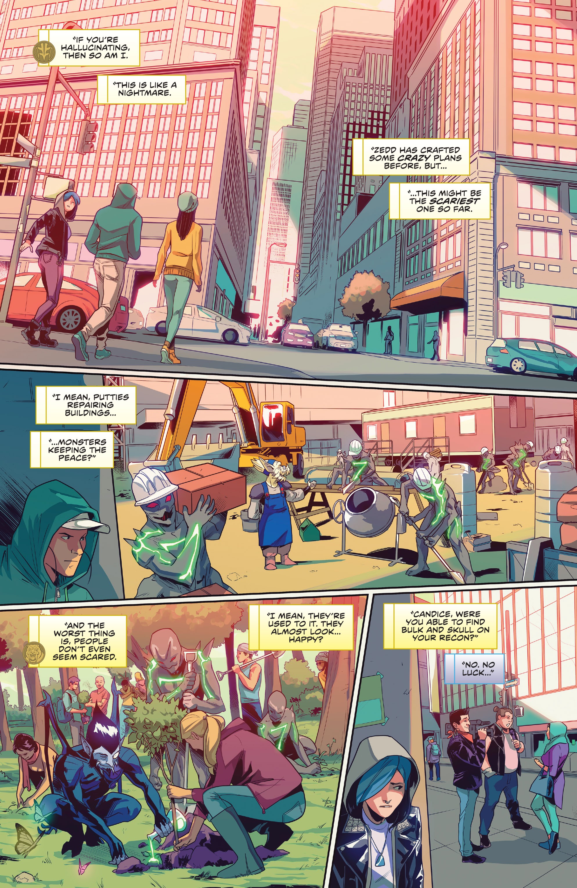 Read online Mighty Morphin comic -  Issue #7 - 14