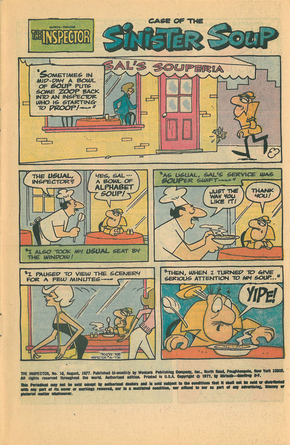 Read online The Inspector (1974) comic -  Issue #16 - 3