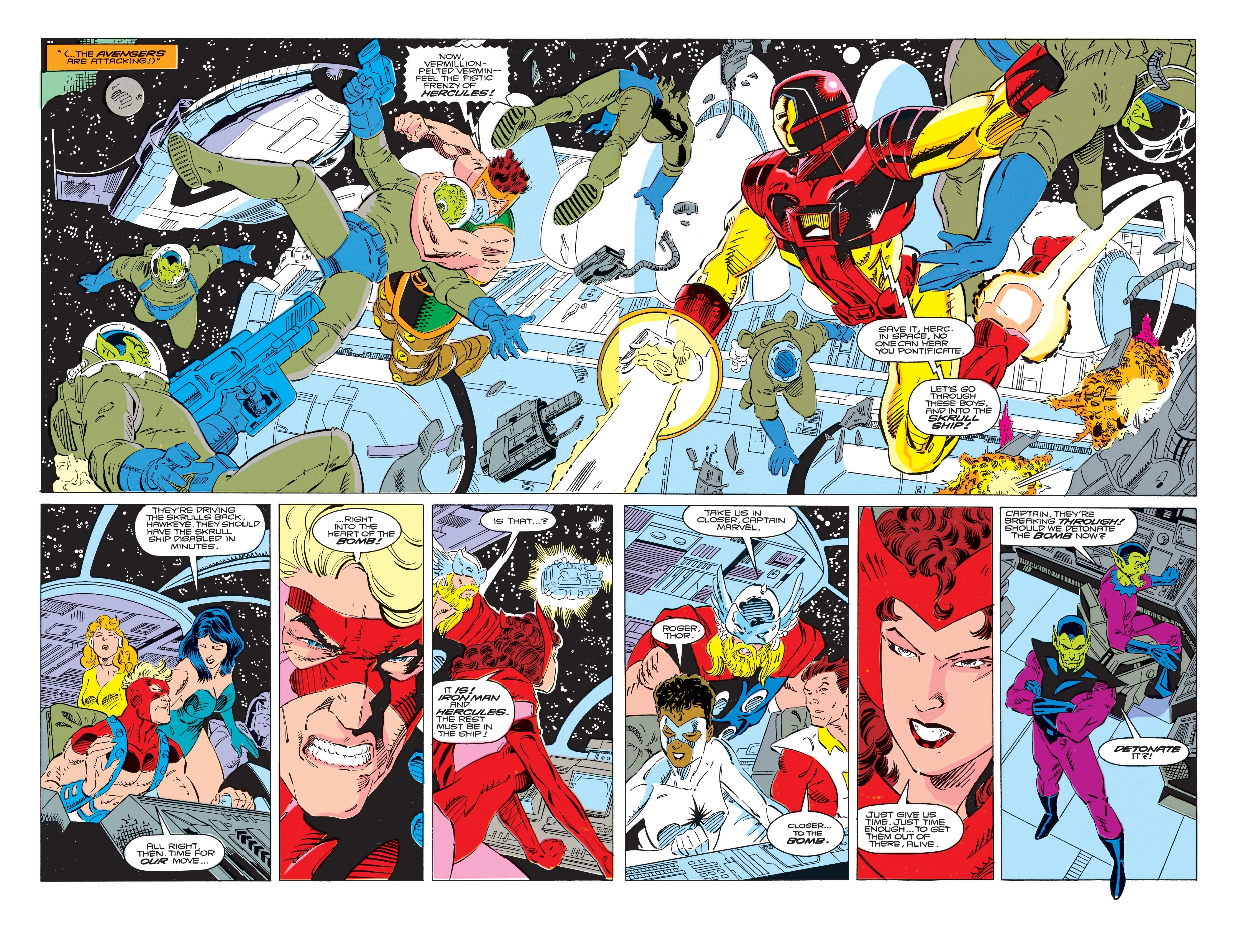 Read online Avengers Epic Collection: Operation Galactic Storm comic -  Issue # TPB (Part 4) - 94