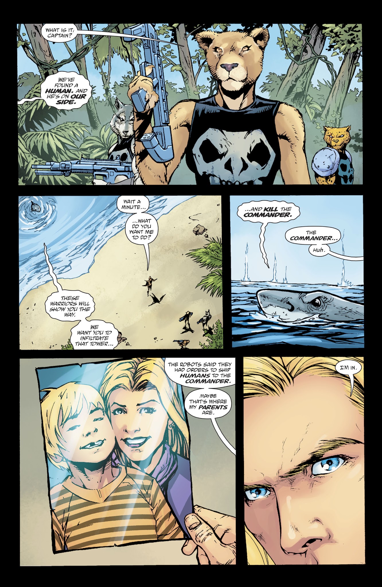 Read online The Kamandi Challenge comic -  Issue #10 - 14