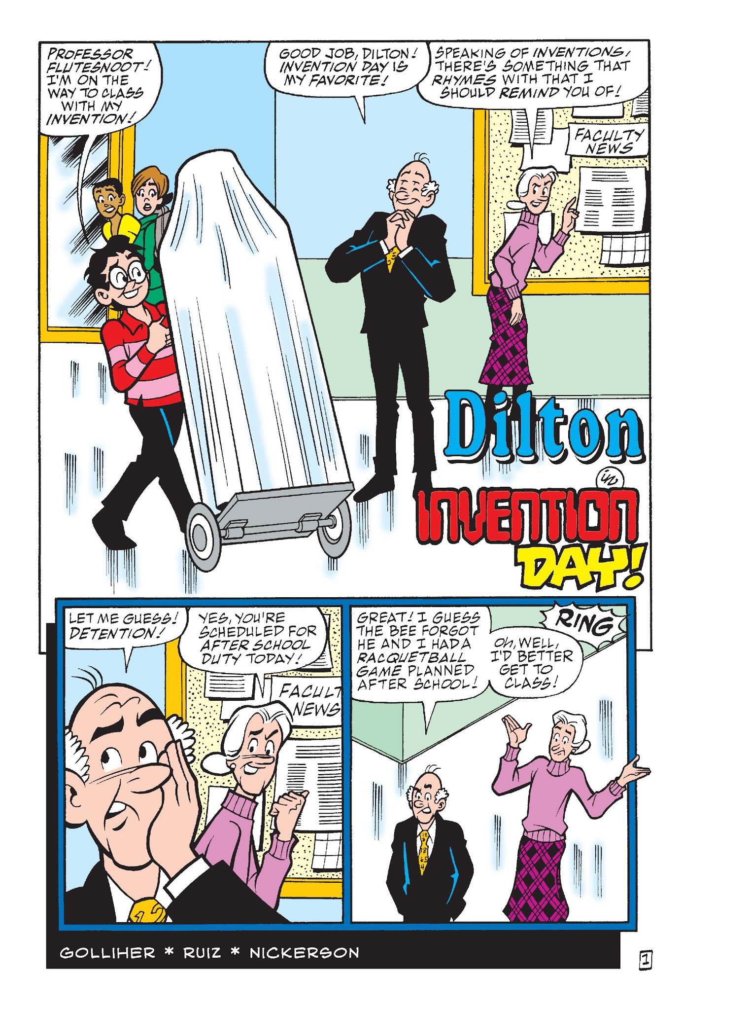 Read online Archie's Funhouse Double Digest comic -  Issue #24 - 136