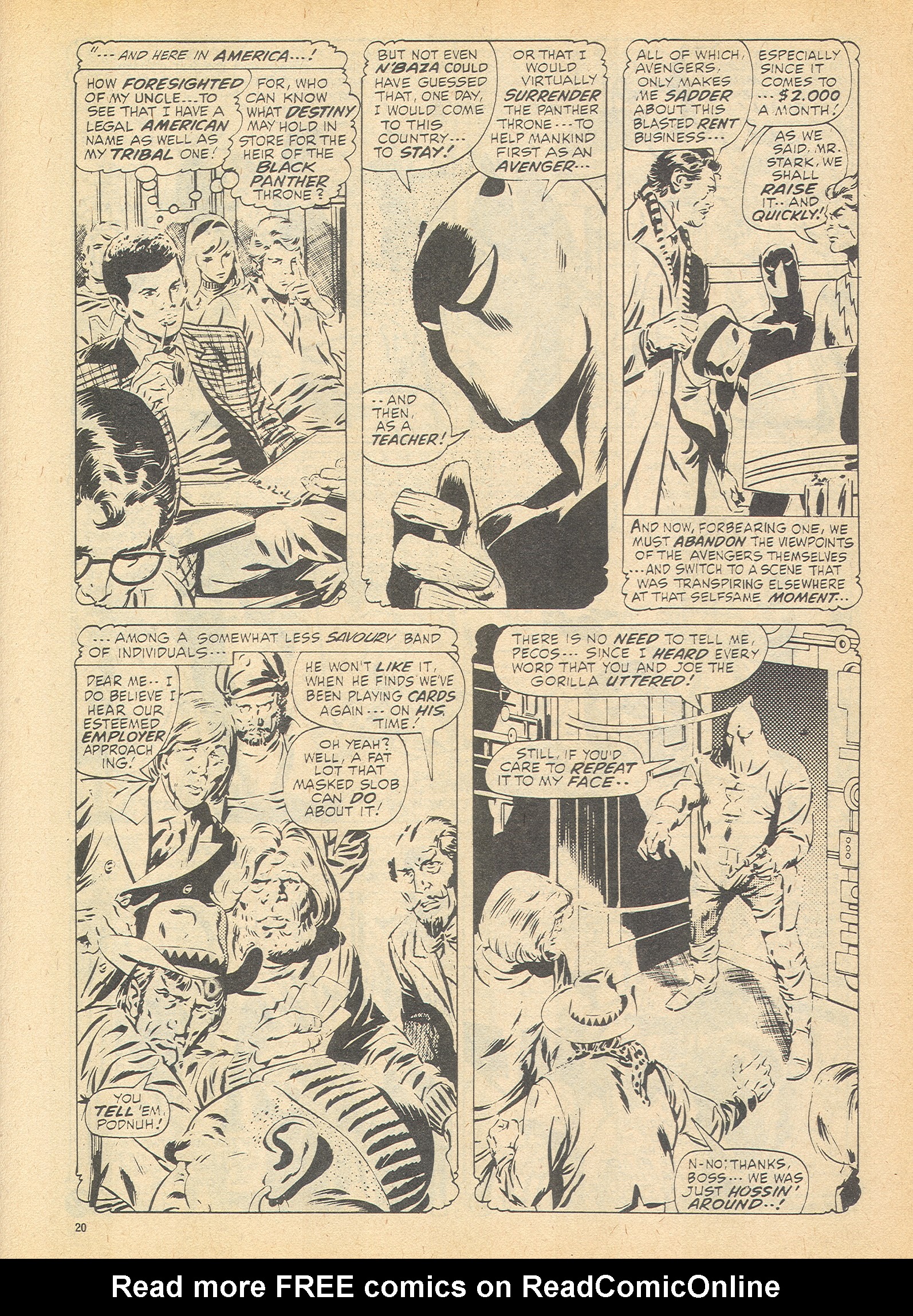 Read online The Avengers (1973) comic -  Issue #118 - 20