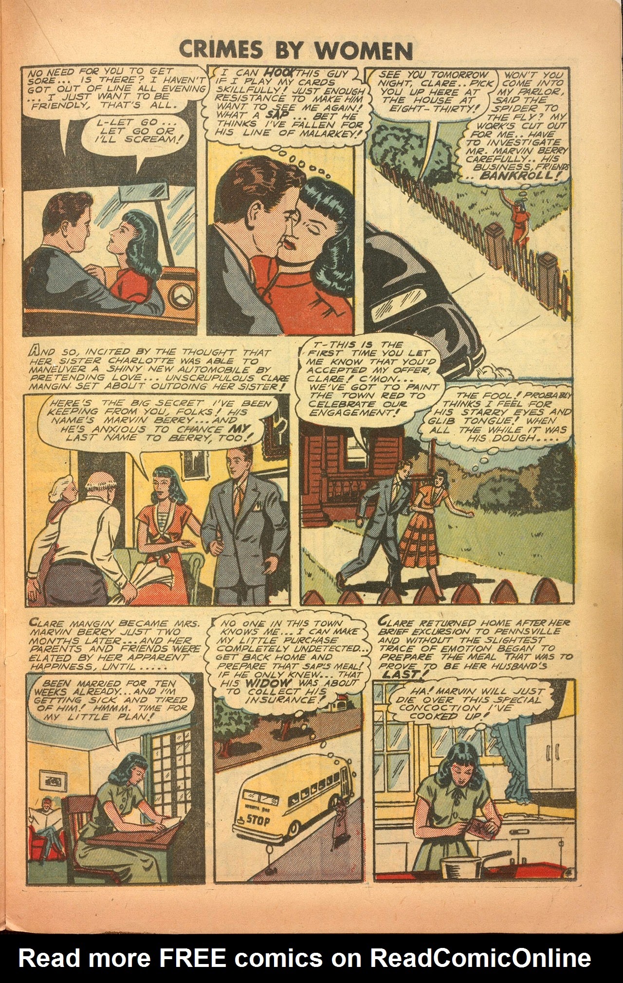 Read online Crimes By Women comic -  Issue #10 - 16