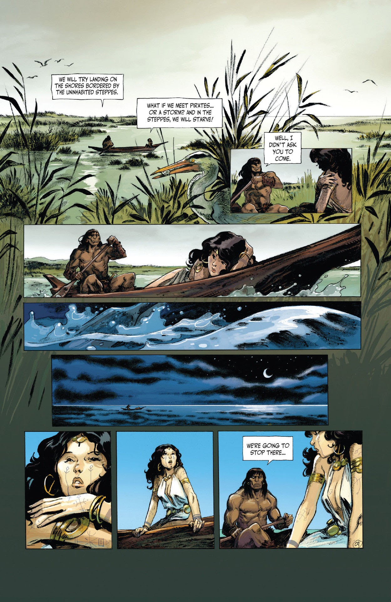 Read online The Cimmerian comic -  Issue # TPB 3 - 14