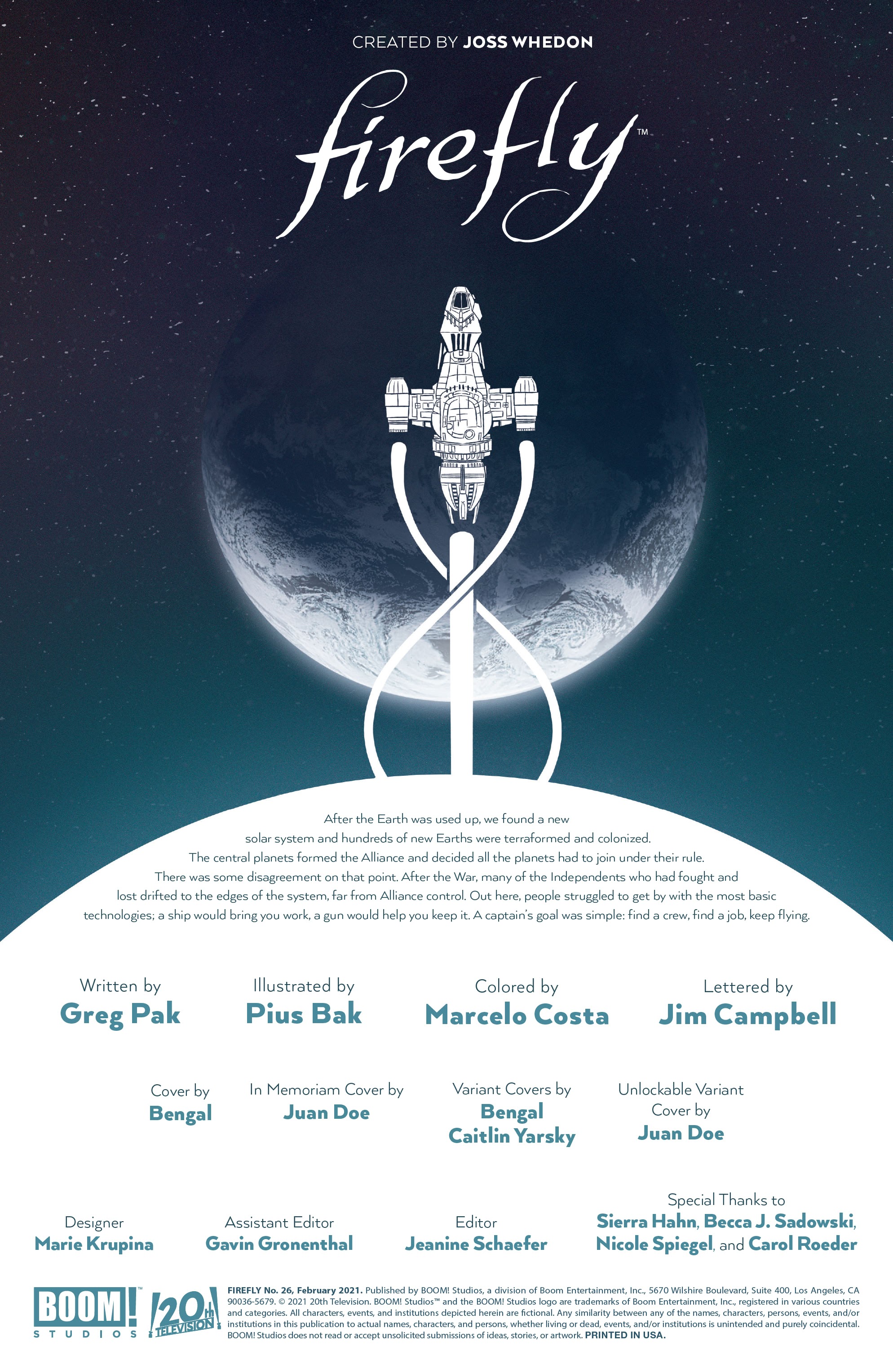 Read online Firefly comic -  Issue #26 - 2
