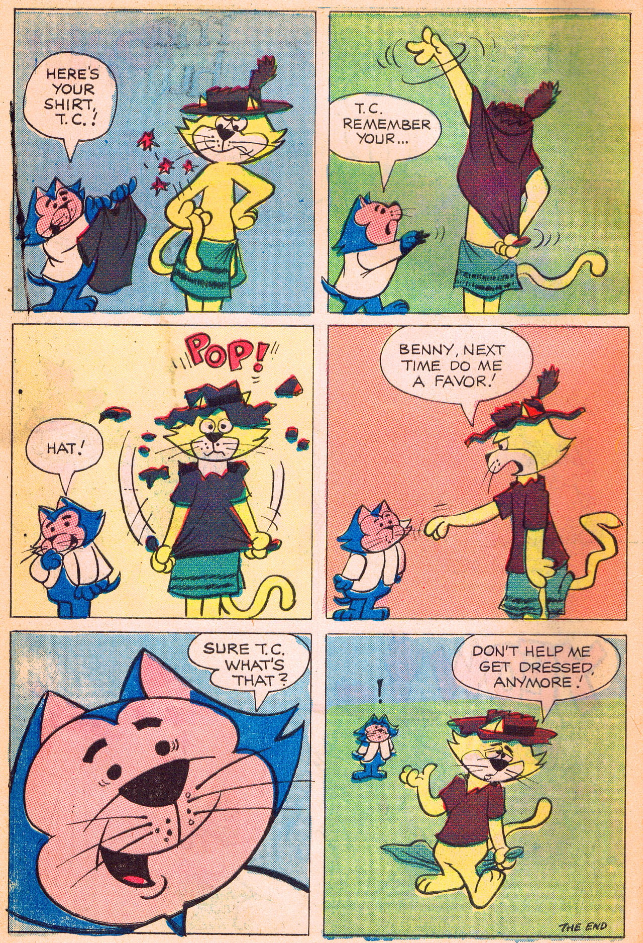 Read online Top Cat (1970) comic -  Issue #7 - 10