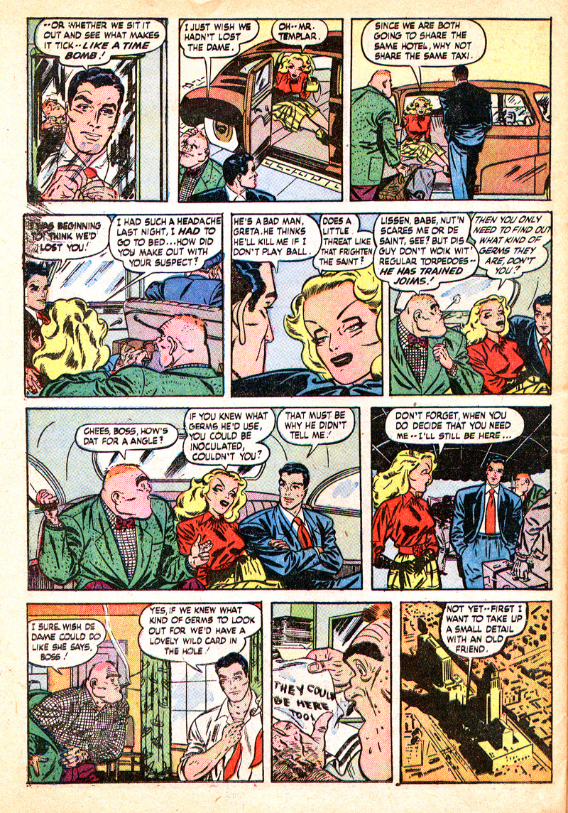 Read online The Saint (1947) comic -  Issue #9 - 23