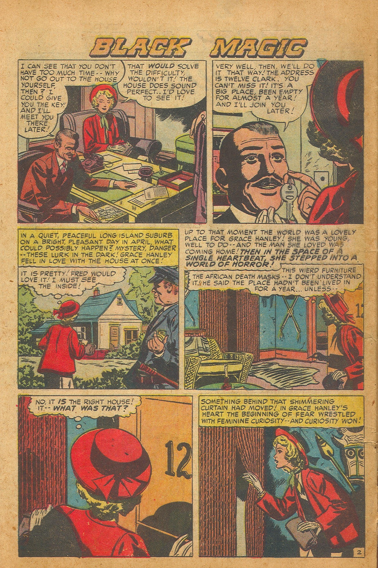 Read online Black Magic (1950) comic -  Issue #2 - 42