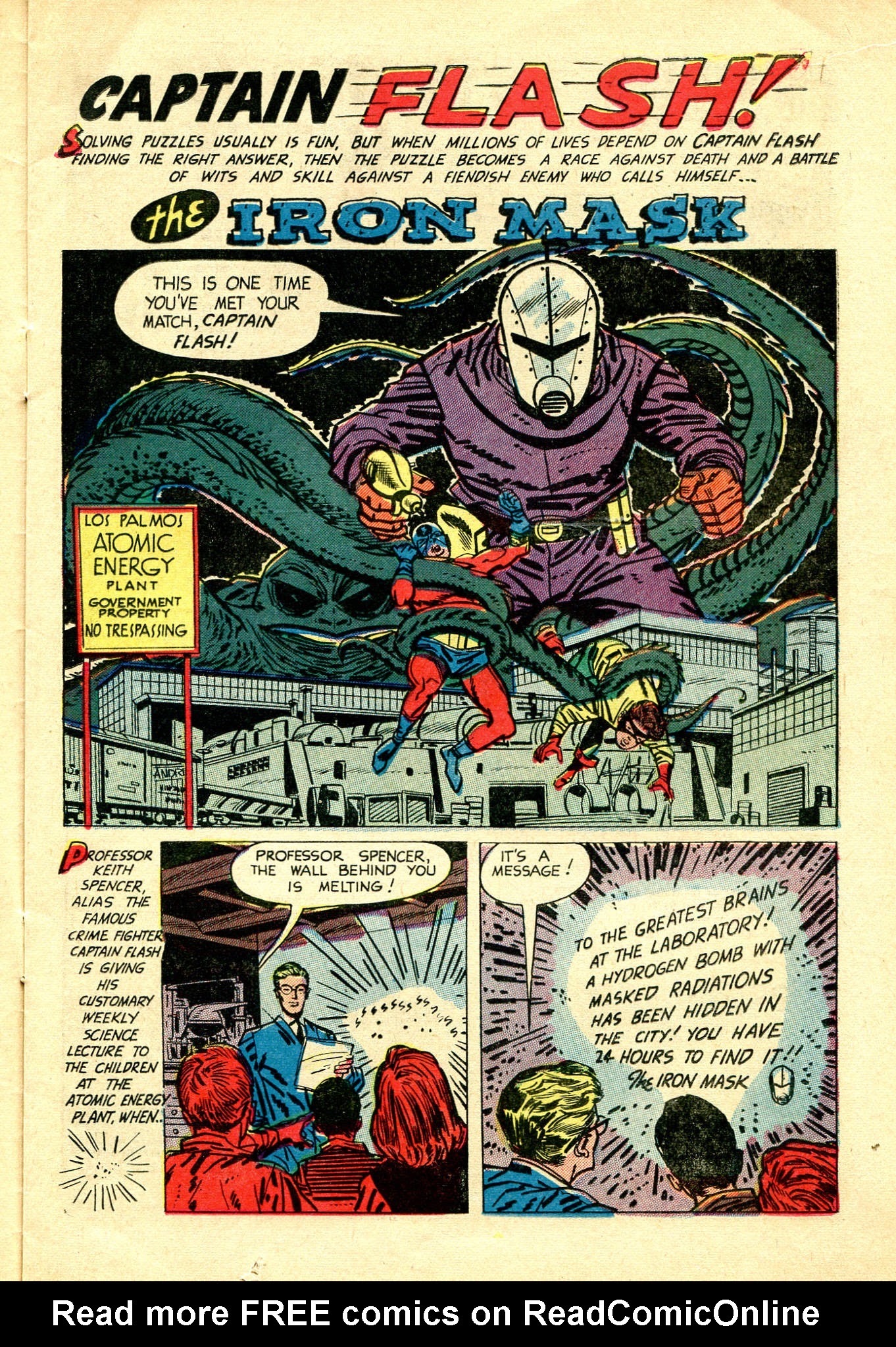 Read online Captain Flash comic -  Issue #1 - 10