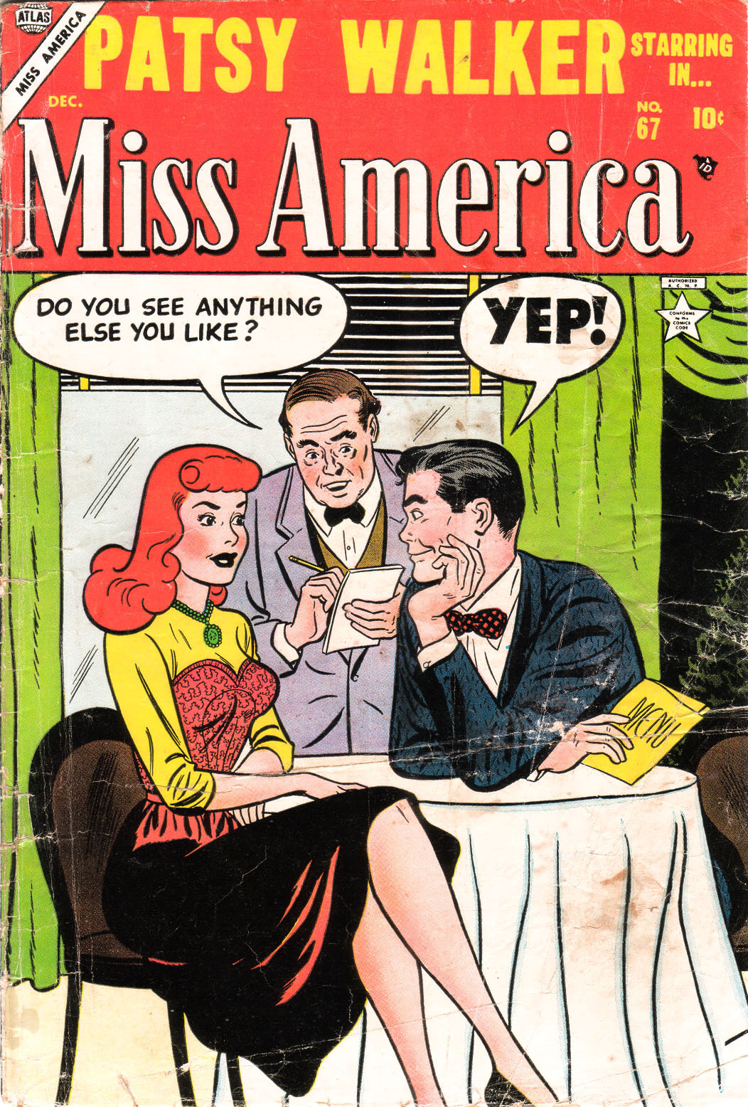 Read online Miss America comic -  Issue #67 - 1