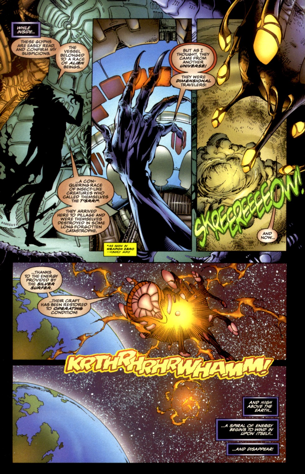 Read online Weapon Zero/Silver Surfer comic -  Issue # Full - 9