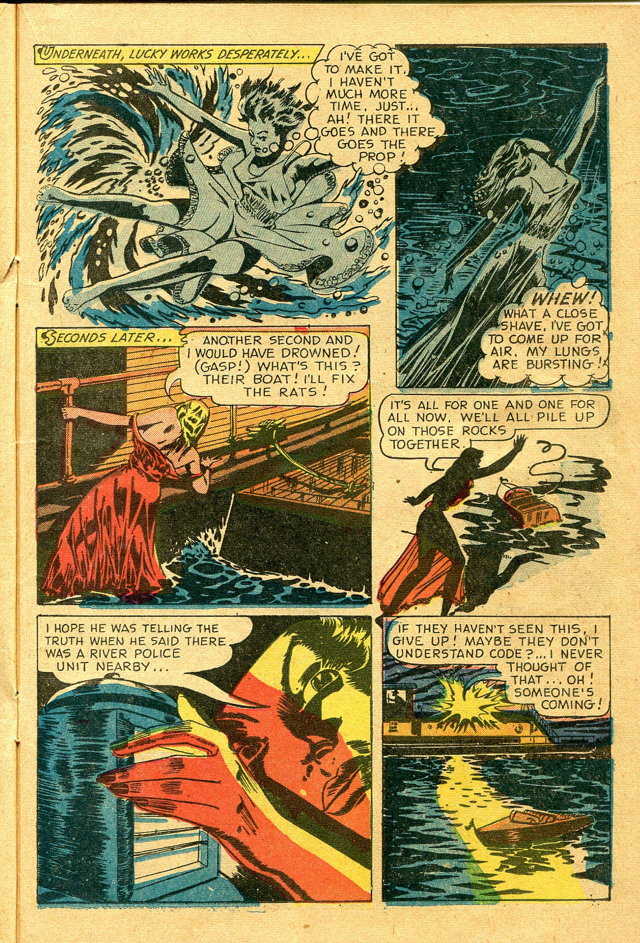 Read online The Saint (1947) comic -  Issue #4 - 23