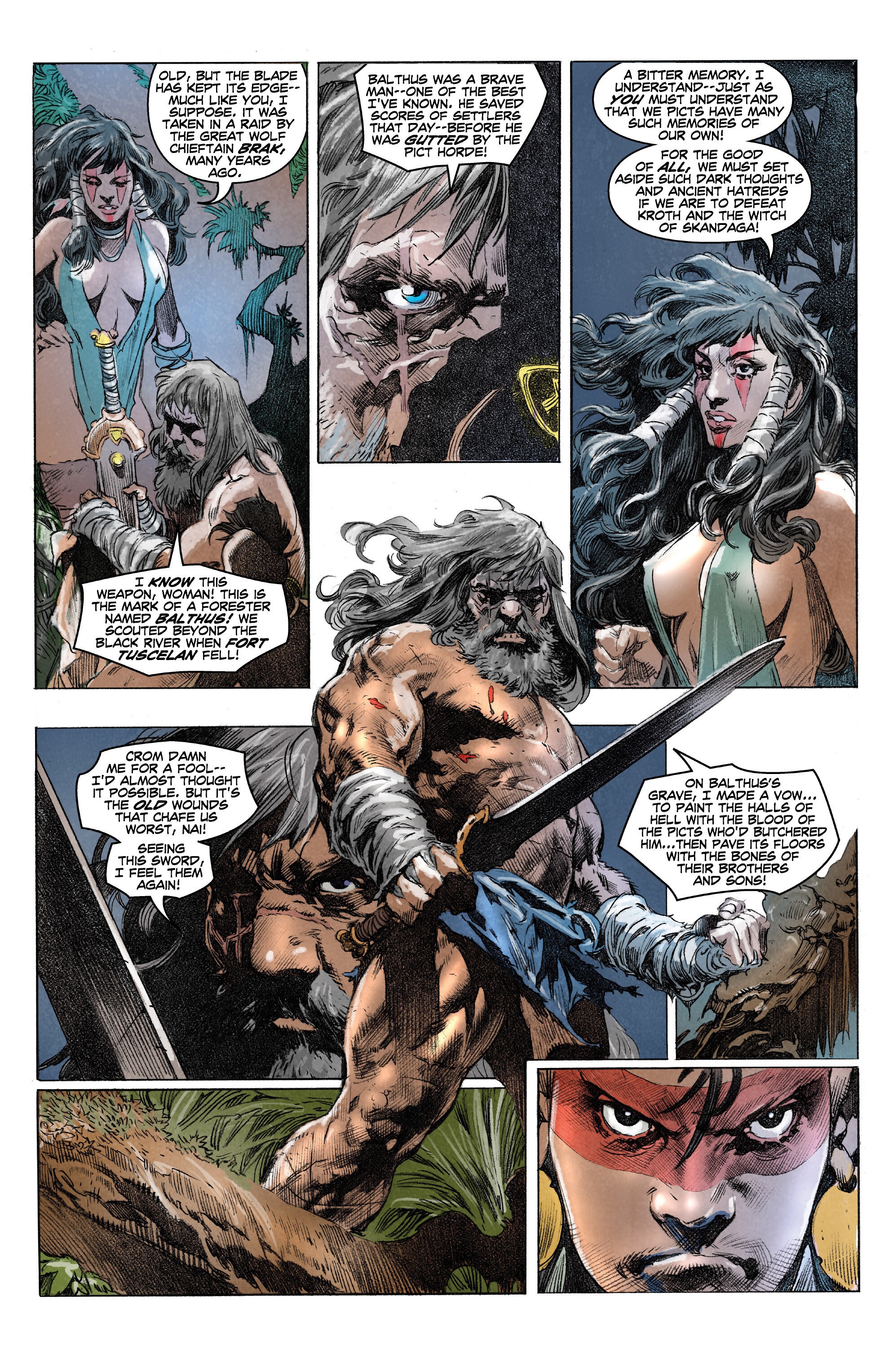 Read online King Conan Chronicles Epic Collection comic -  Issue # Wolves And Dragons (Part 4) - 33