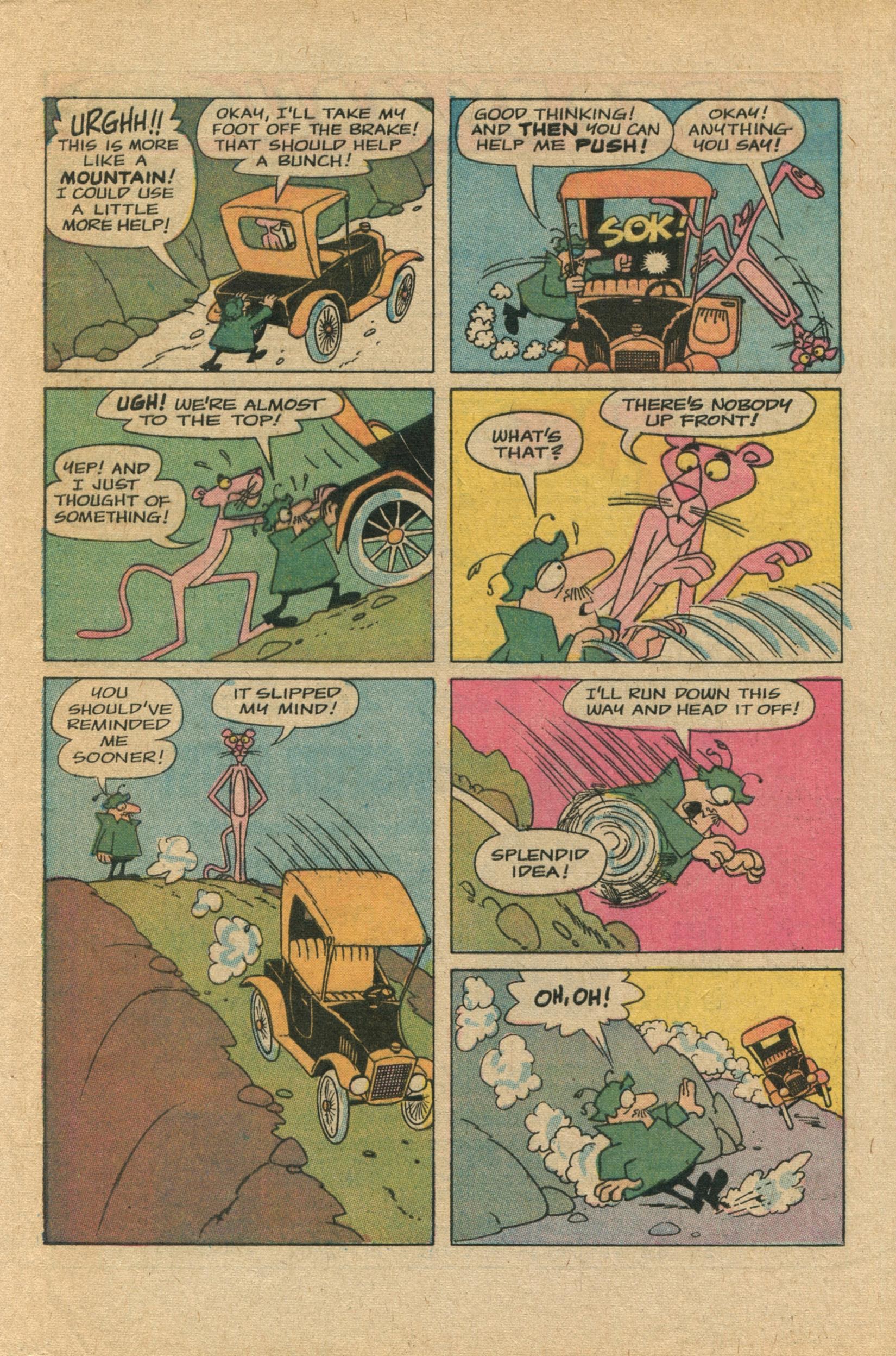 Read online The Pink Panther (1971) comic -  Issue #24 - 29