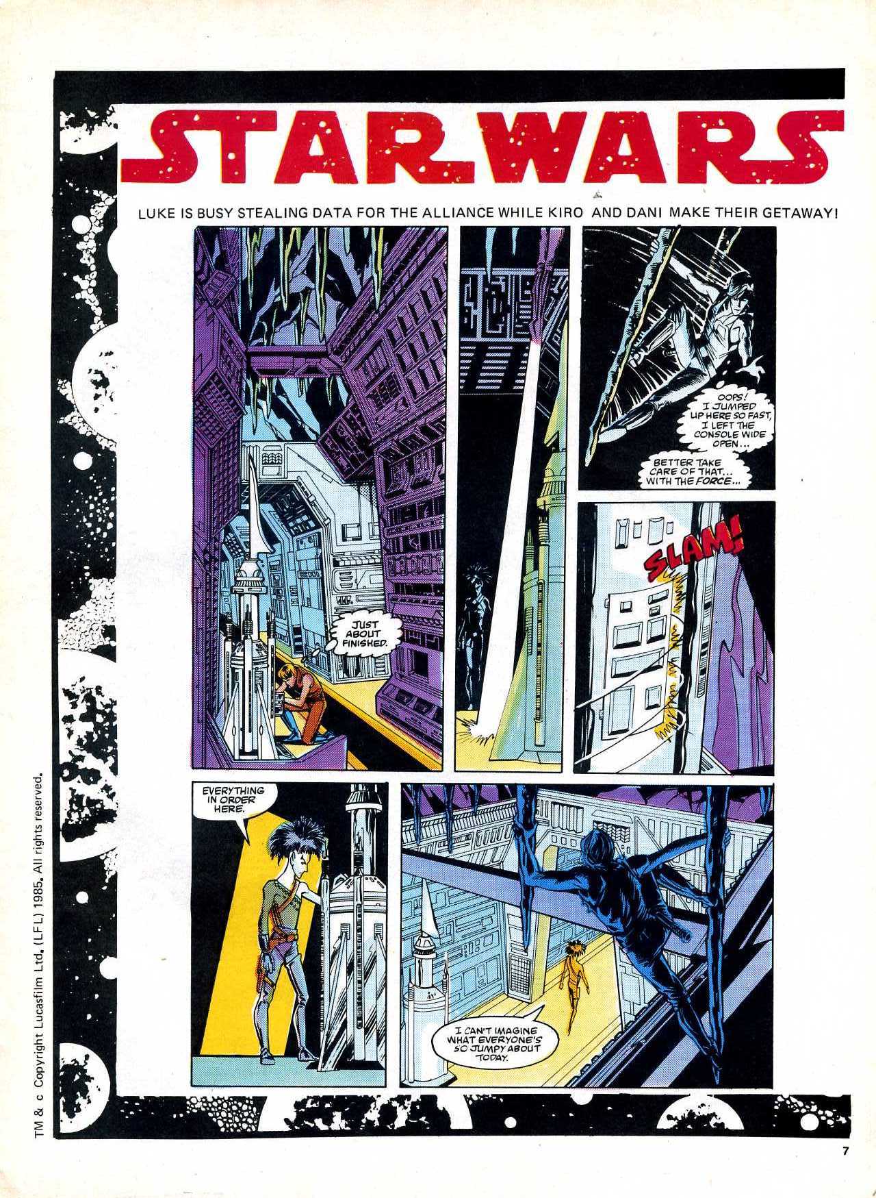 Read online Return of the Jedi comic -  Issue #107 - 7