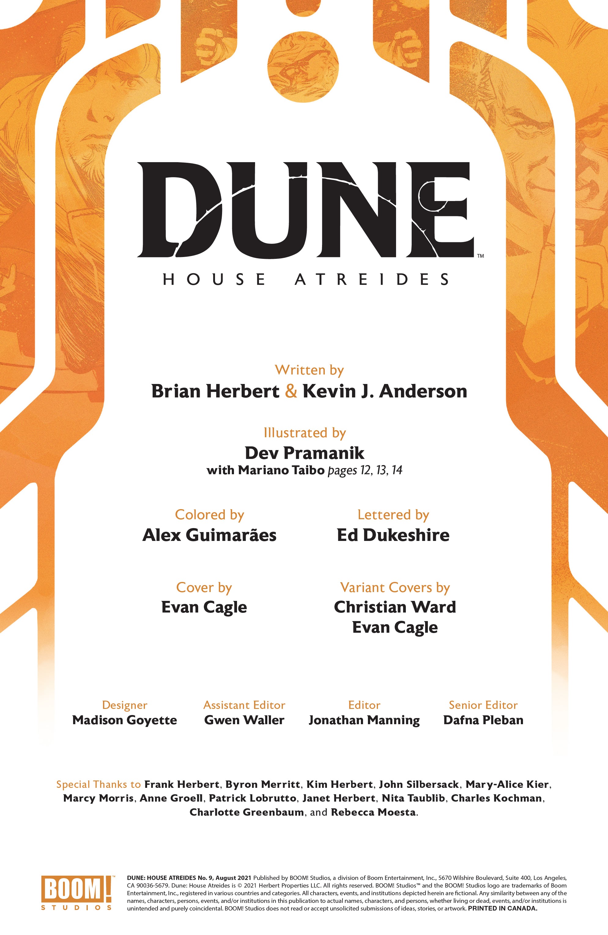 Read online Dune: House Atreides comic -  Issue #9 - 2