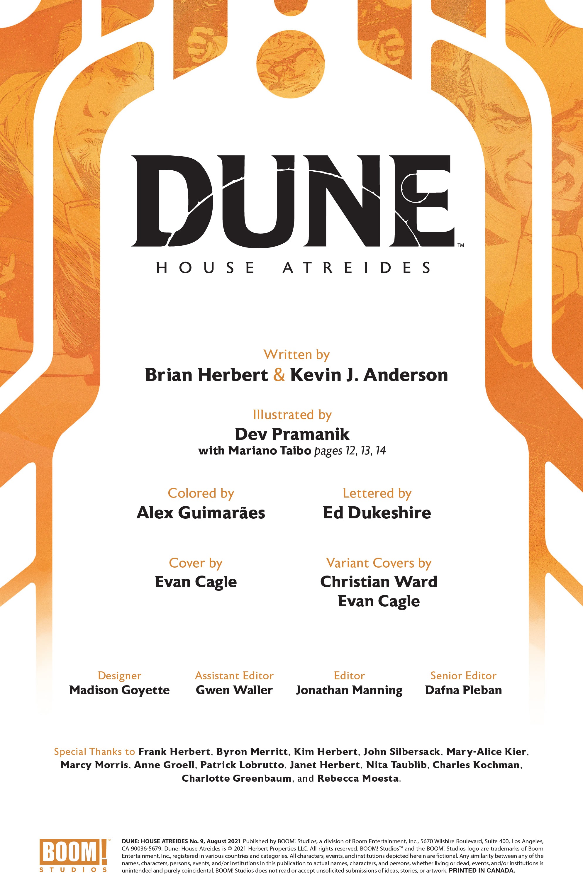 Read online Dune: House Atreides comic -  Issue #9 - 2