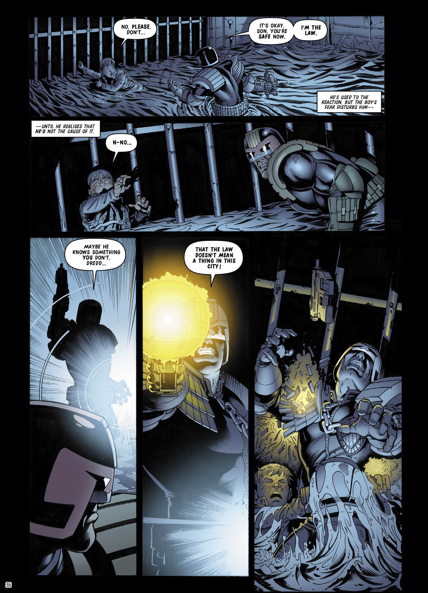 Read online Judge Dredd: The Complete Case Files comic -  Issue # TPB 37 (Part 1) - 38