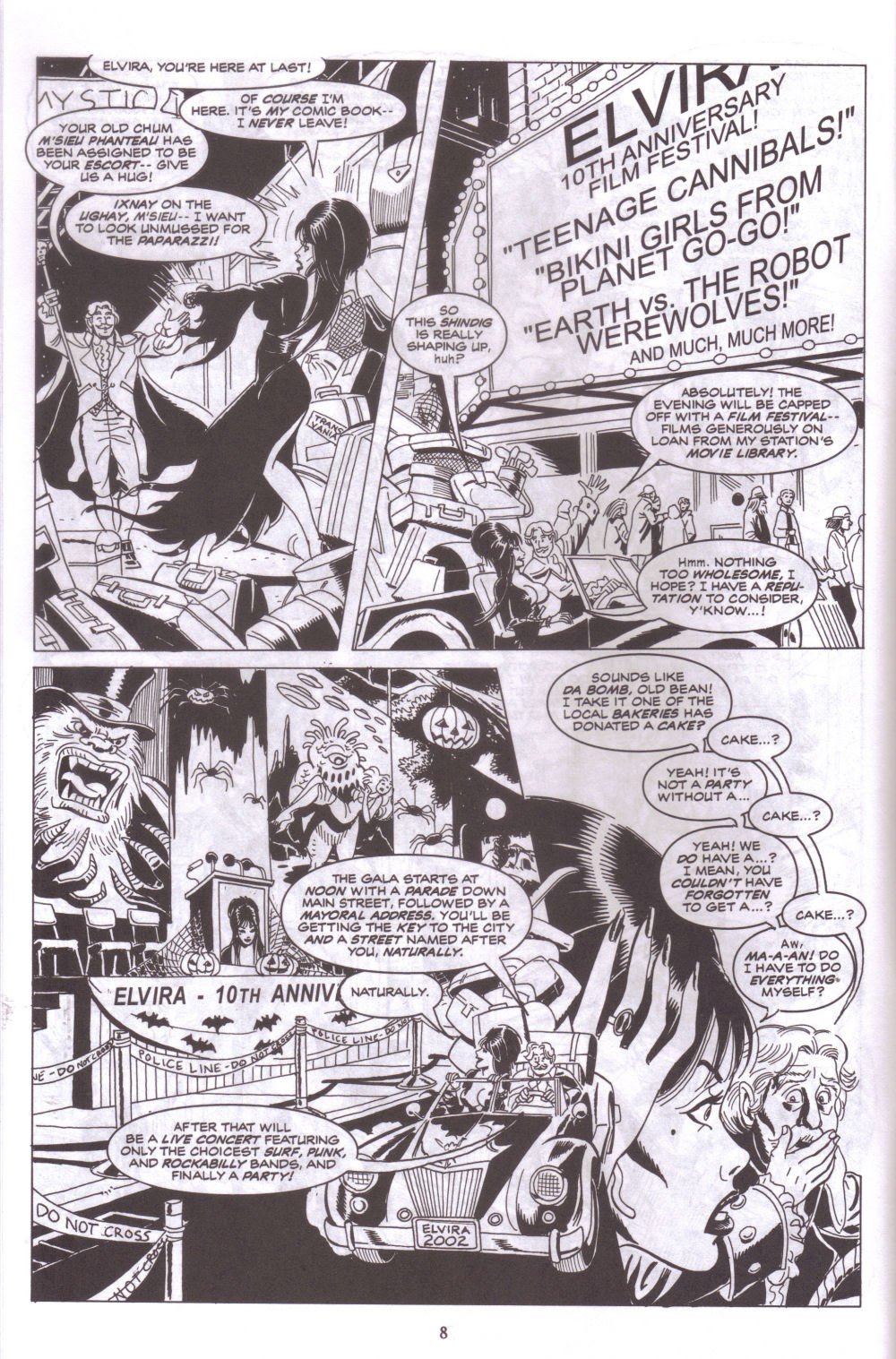 Read online Elvira, Mistress of the Dark comic -  Issue #121 - 10