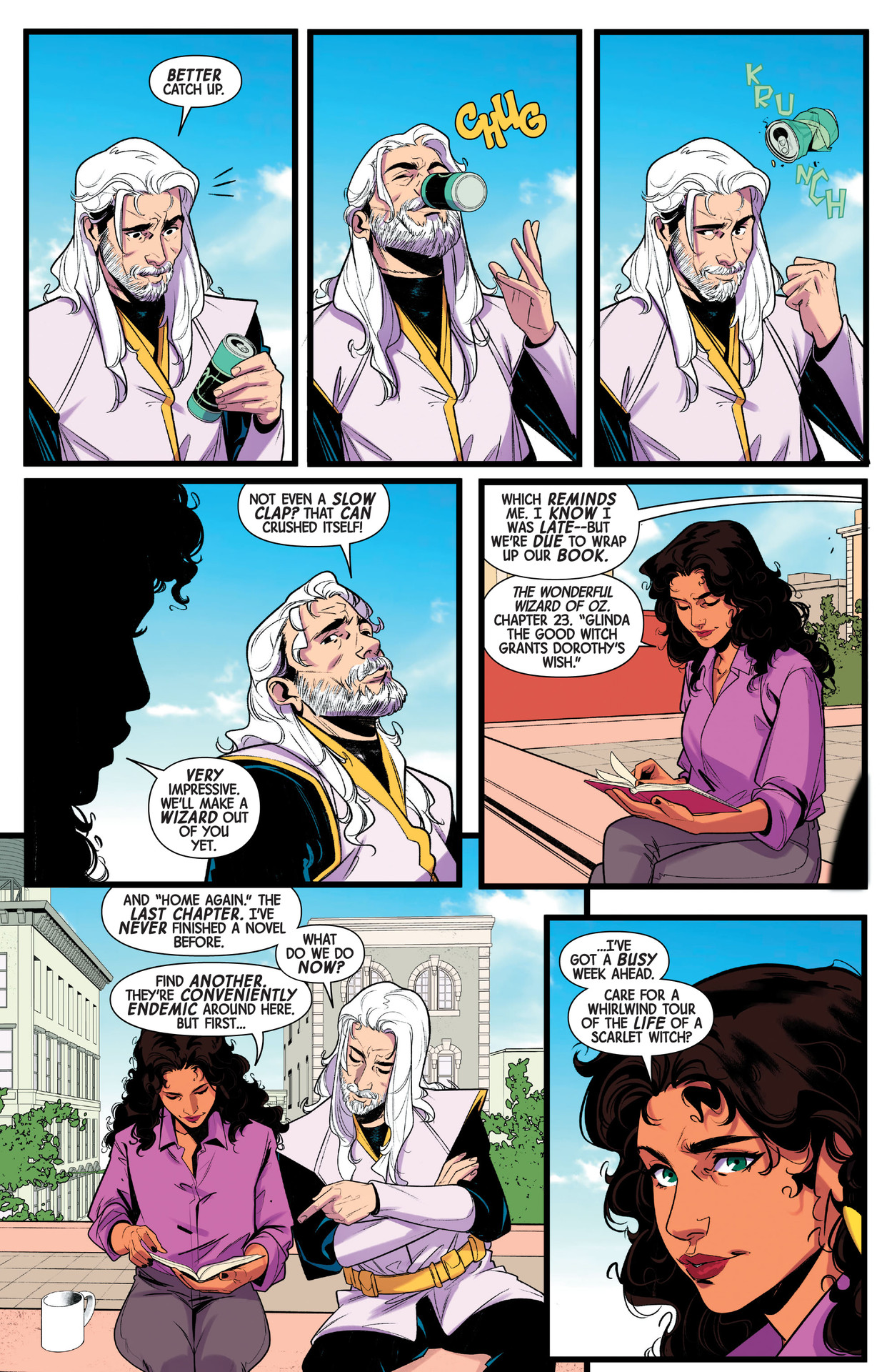 Read online Scarlet Witch (2023) comic -  Issue #9 - 7