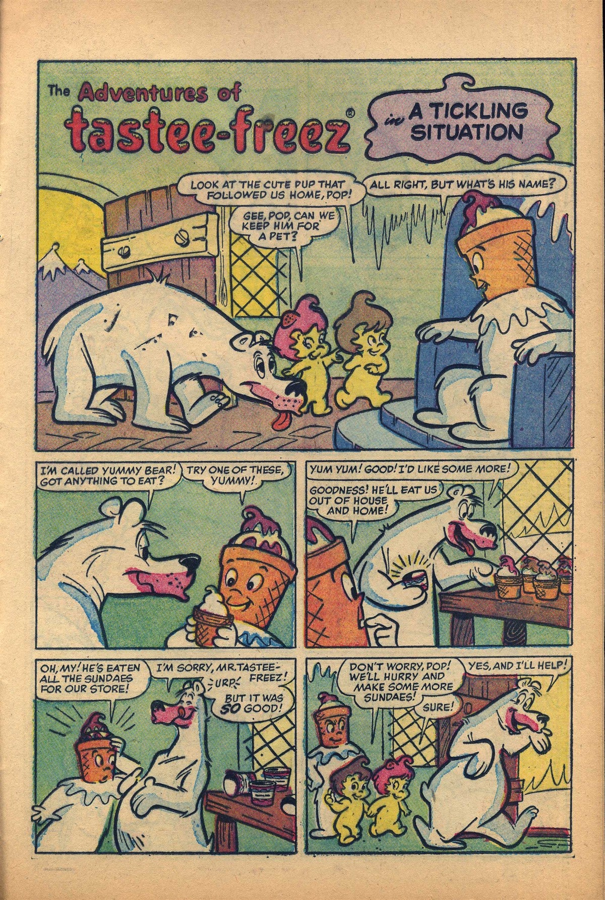 Read online Tastee-Freez Comics comic -  Issue #5 - 21