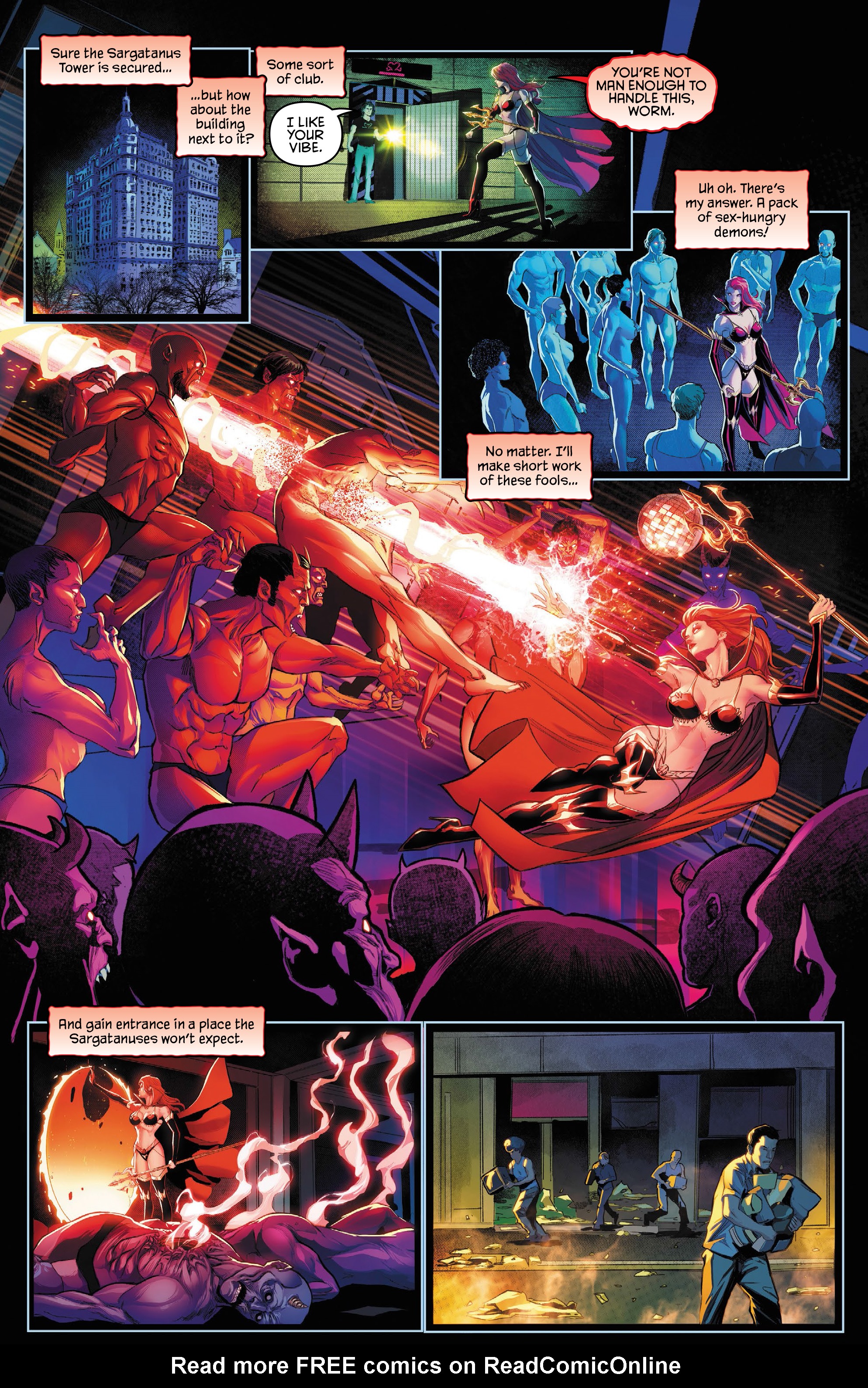 Read online Lady Satanus: Sinister Urge comic -  Issue # TPB - 38