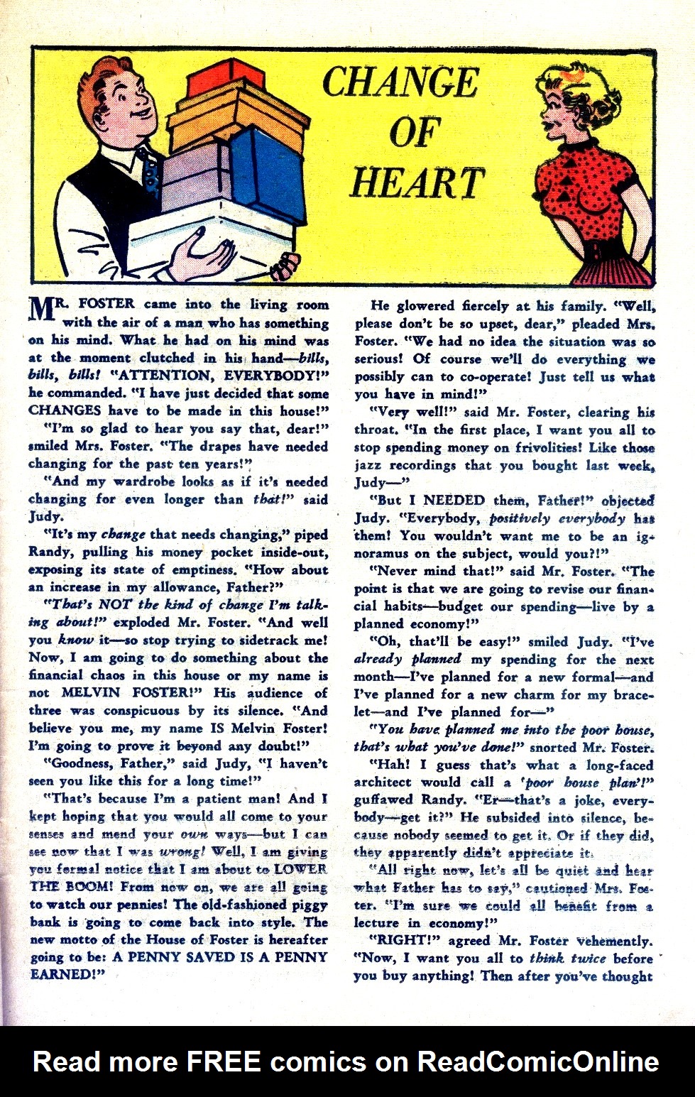 Read online A Date with Judy comic -  Issue #59 - 25