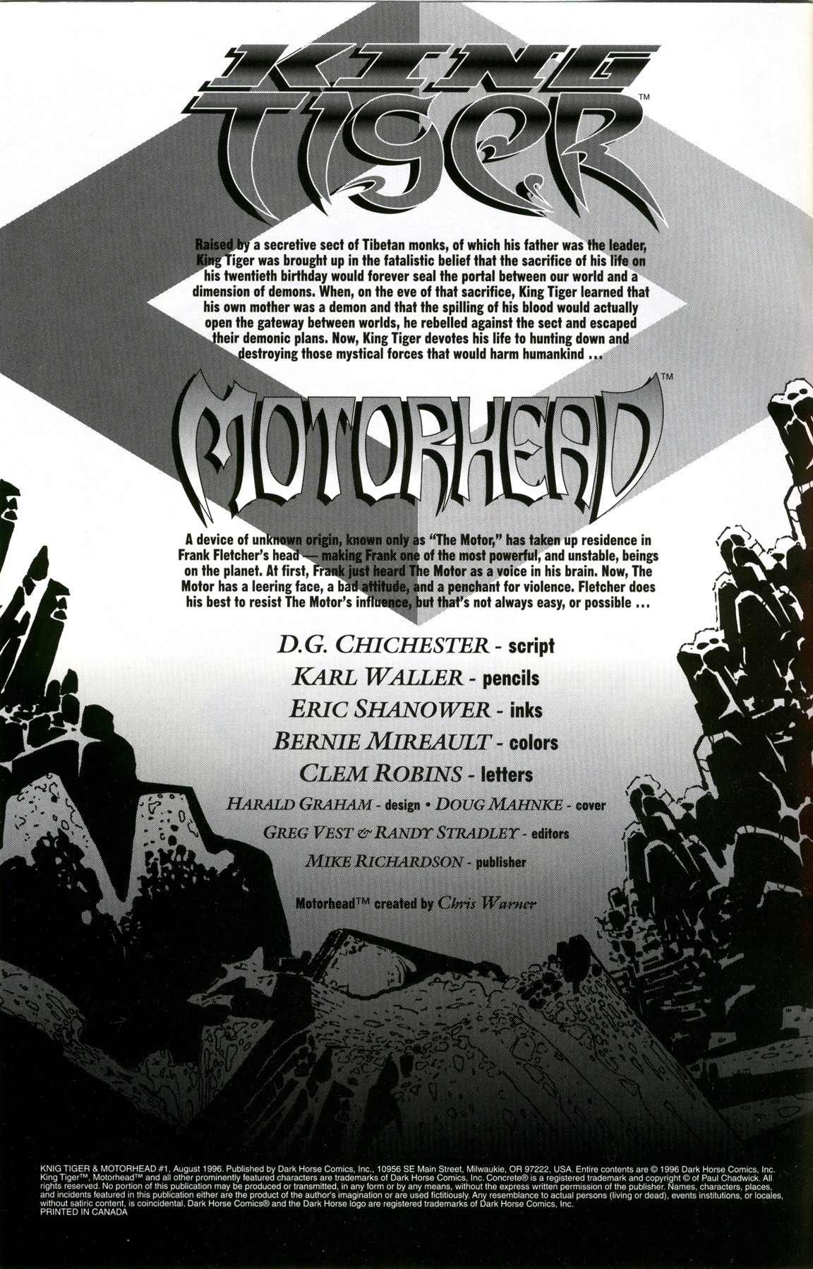 Read online King Tiger & Motorhead comic -  Issue #1 - 2