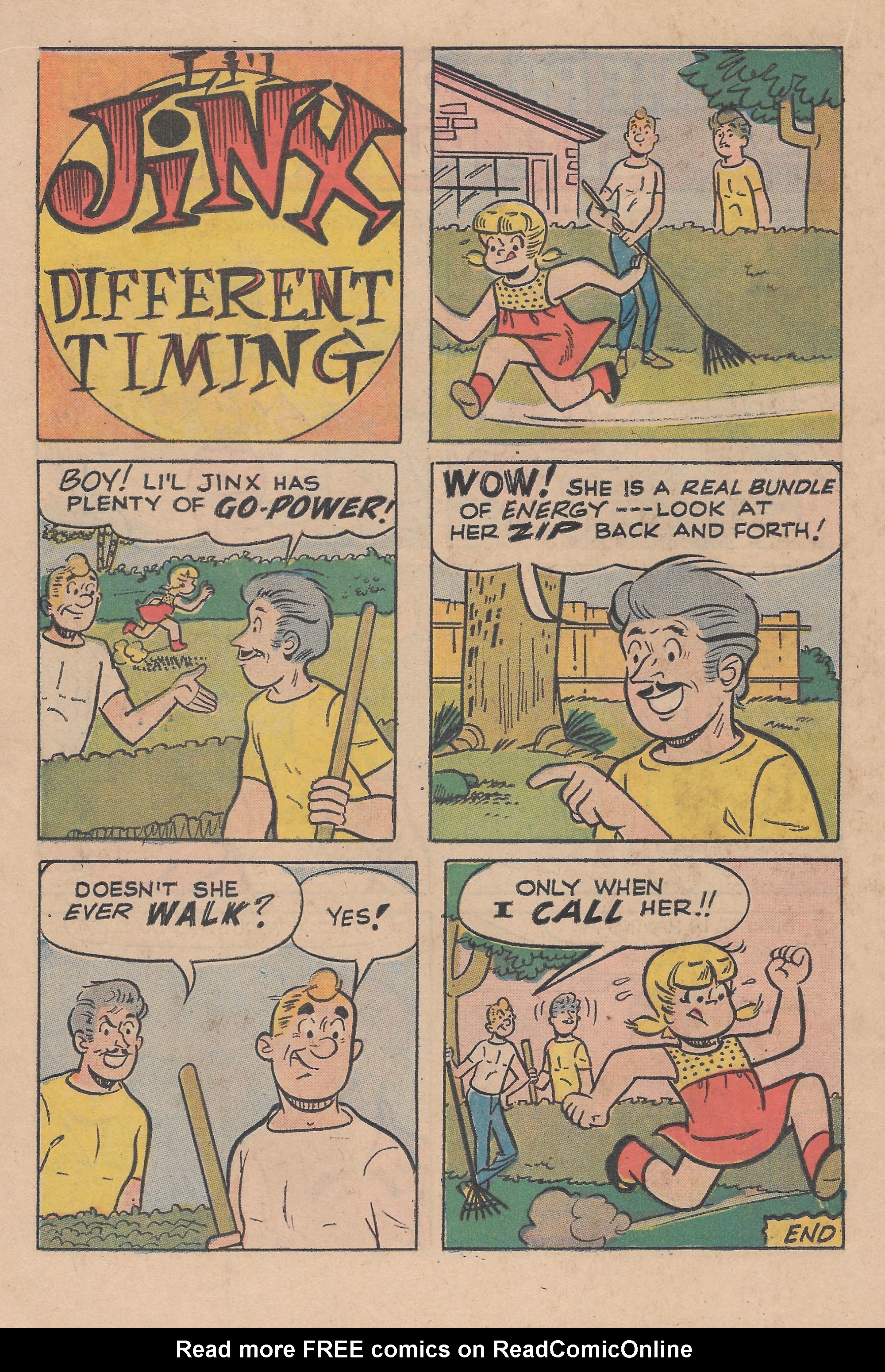 Read online Reggie's Wise Guy Jokes comic -  Issue #26 - 18