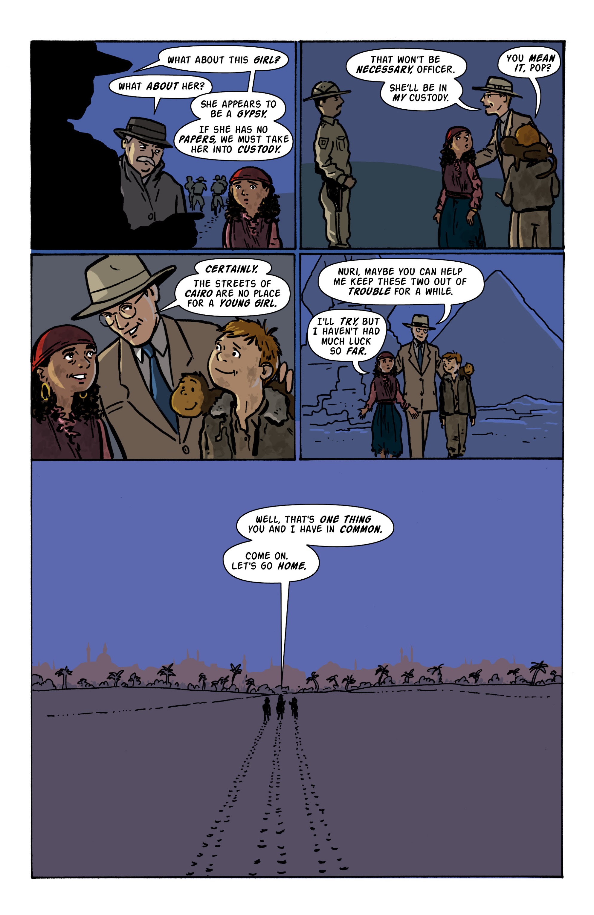 Read online Rocket Robinson and the Pharaoh's Fortune comic -  Issue # TPB (Part 3) - 36