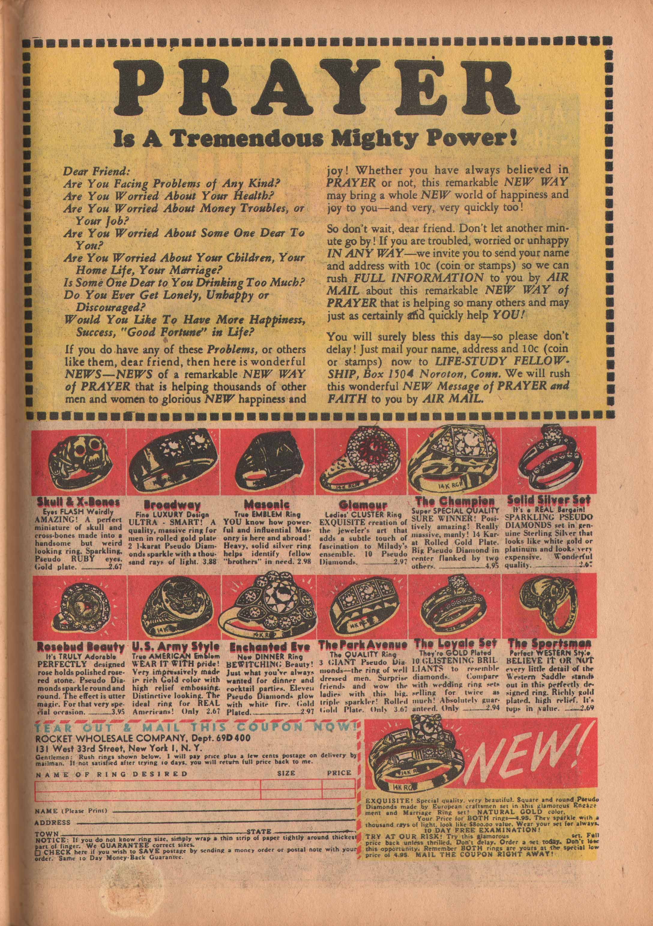 Read online Black Magic (1950) comic -  Issue #4 - 42