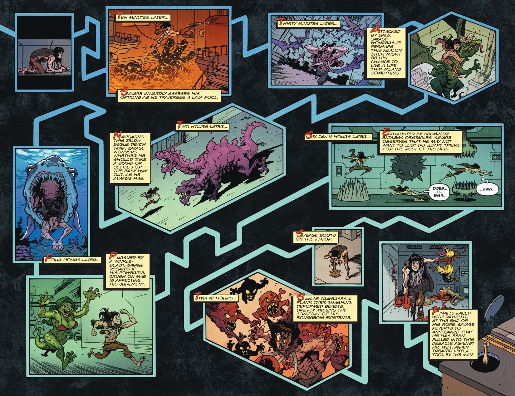 Read online Savage (2021) comic -  Issue #2 - 17