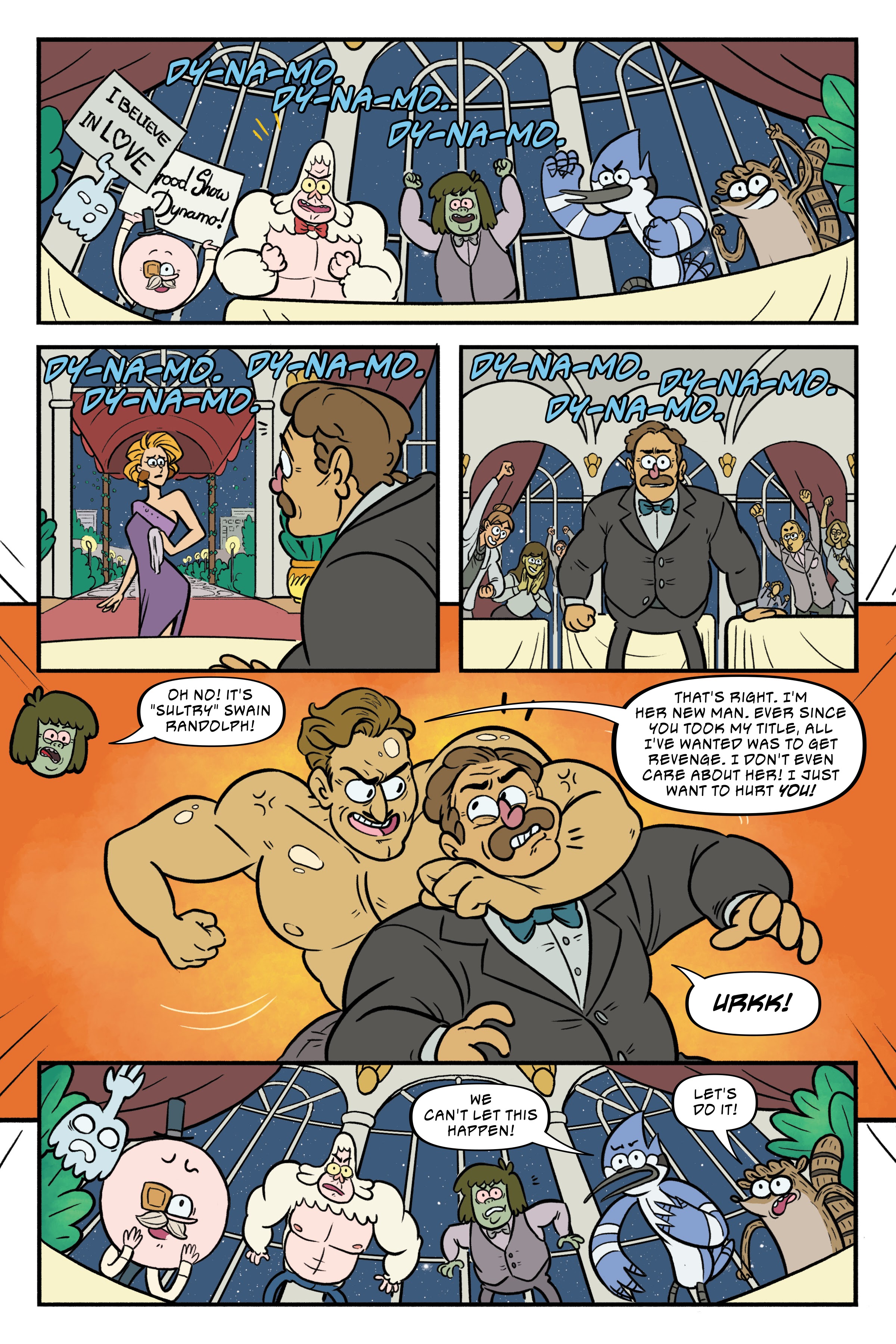 Read online Regular Show: Wrasslesplosion comic -  Issue # TPB - 137