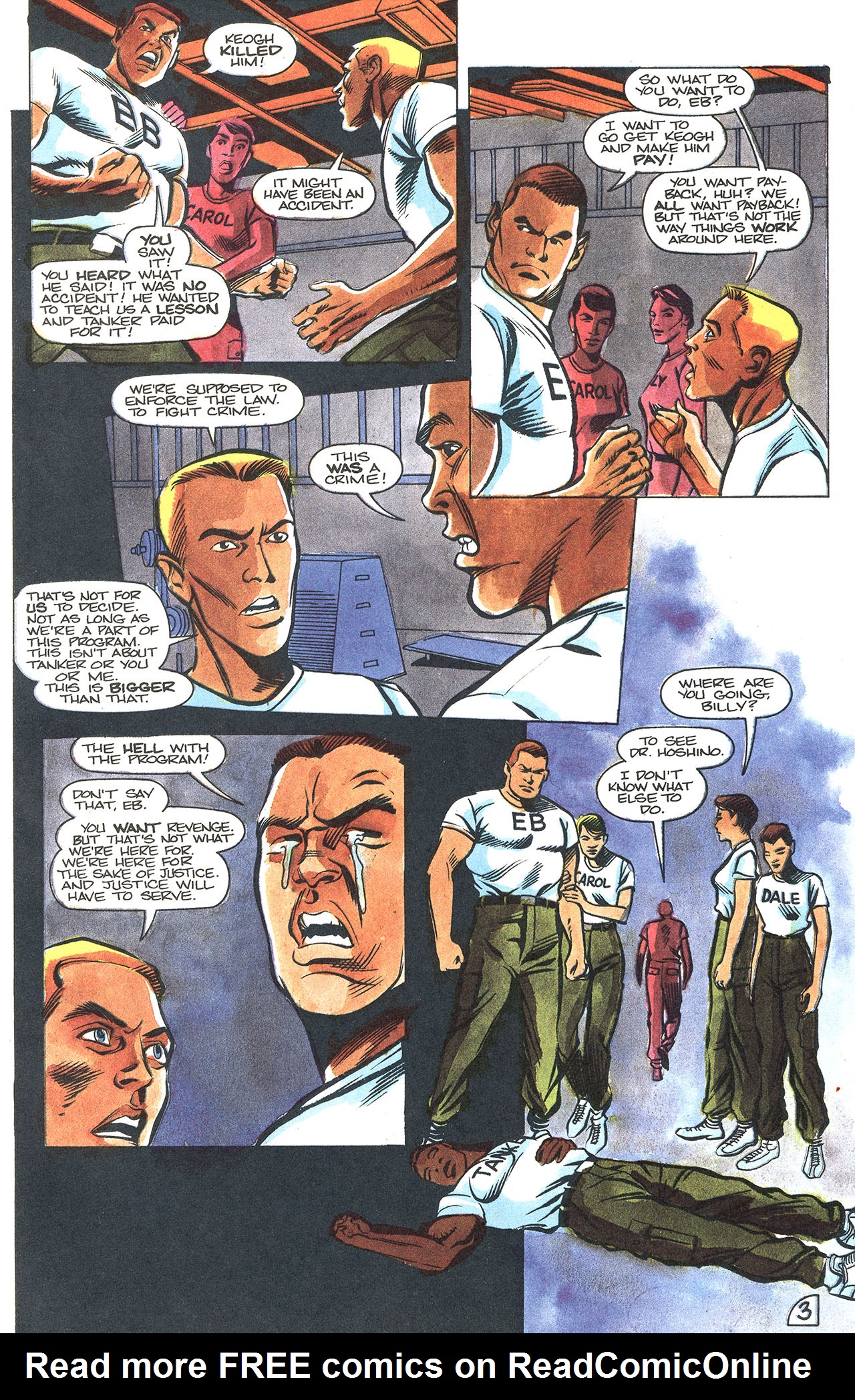 Read online Supercops comic -  Issue #4 - 5
