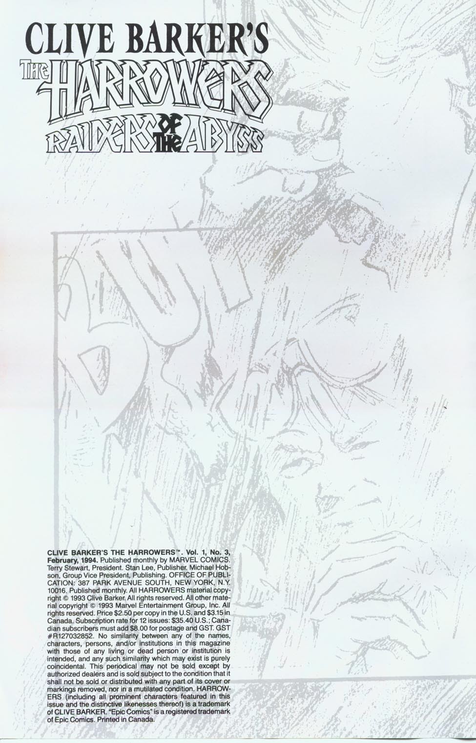 Read online Clive Barker's The Harrowers comic -  Issue #3 - 2