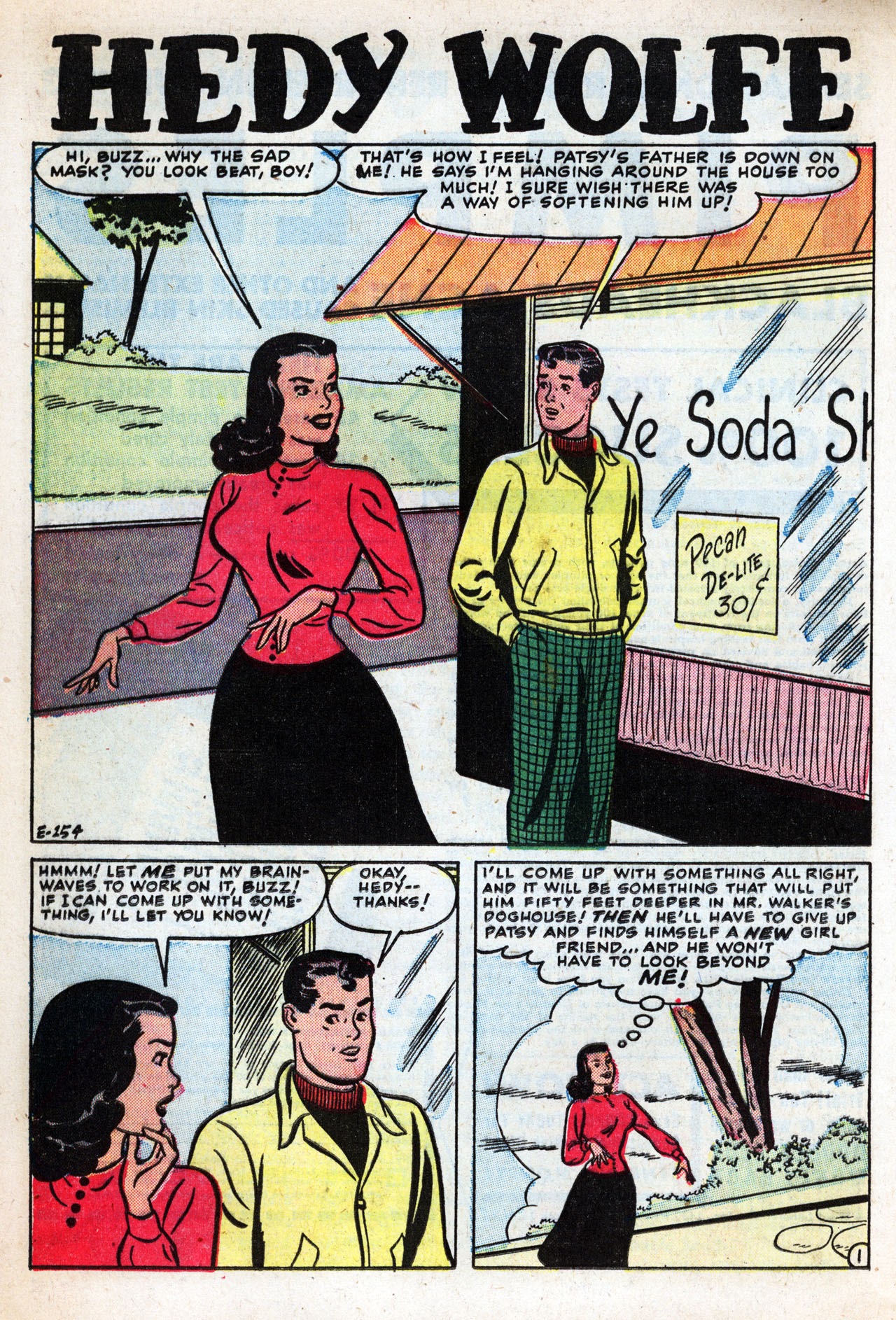 Read online Patsy and her Pals comic -  Issue #7 - 12