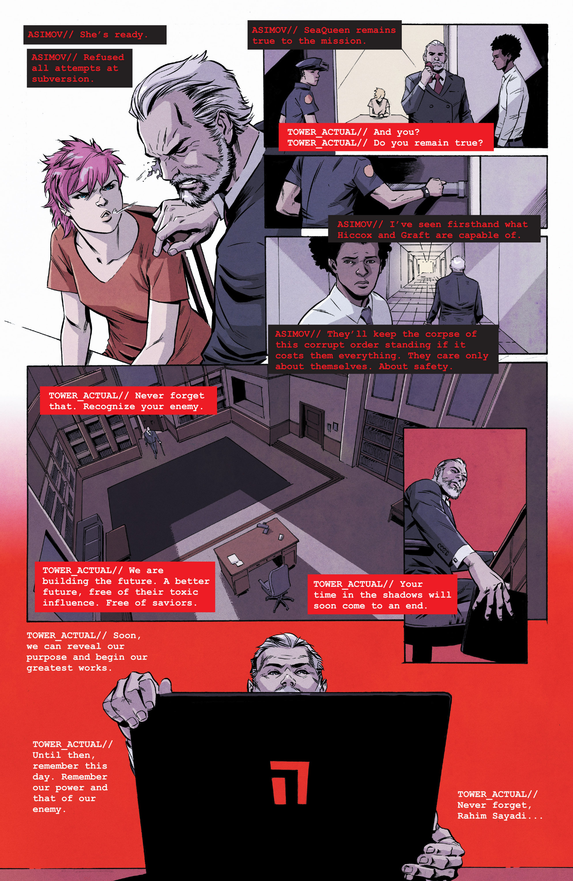 Read online Hacktivist Volume 2 comic -  Issue #6 - 21