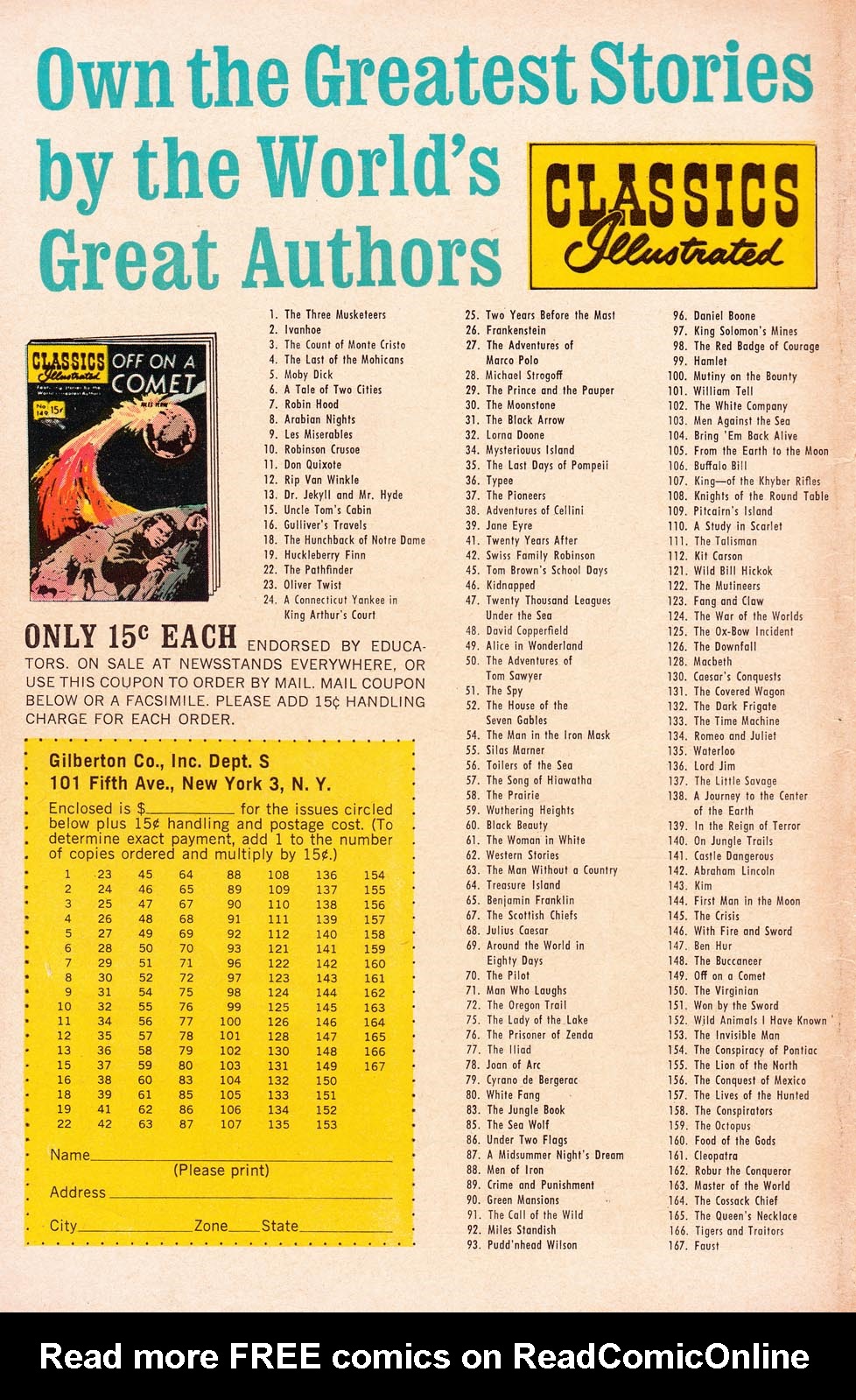 Read online Classics Illustrated comic -  Issue #122 - 52