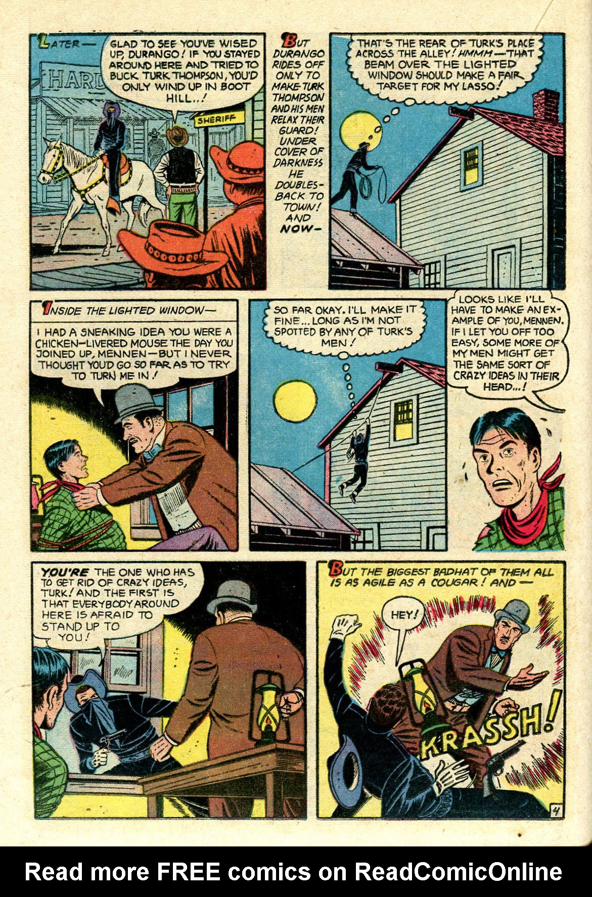 Read online Charles Starrett as The Durango Kid comic -  Issue #37 - 16