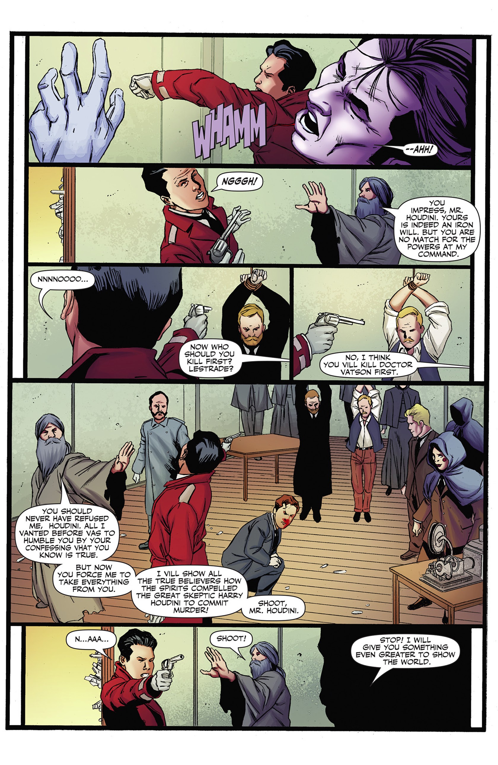 Read online Sherlock Holmes vs. Harry Houdini comic -  Issue #4 - 19